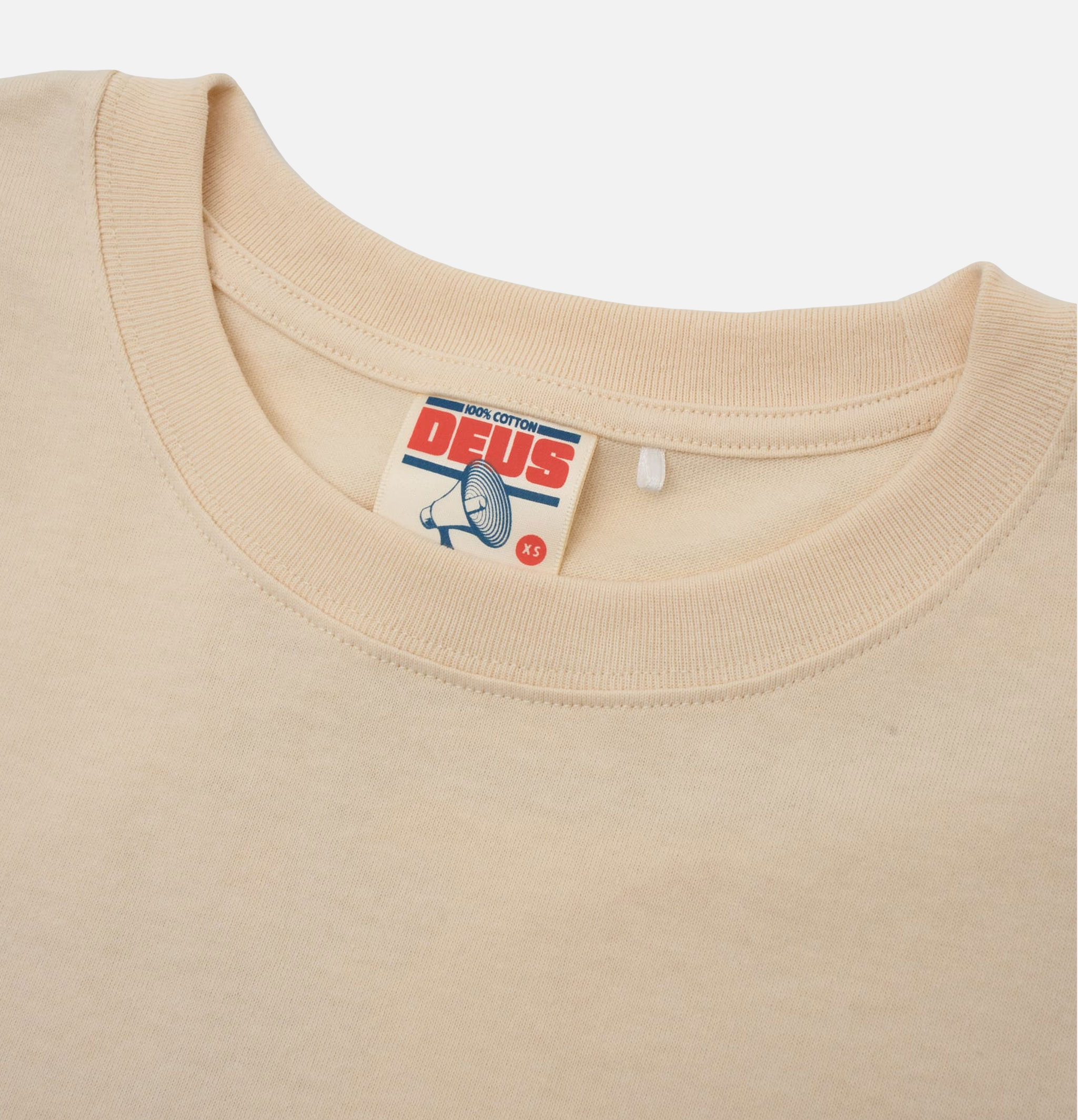 Deus Ex Machina Zounds Tee Vintage White