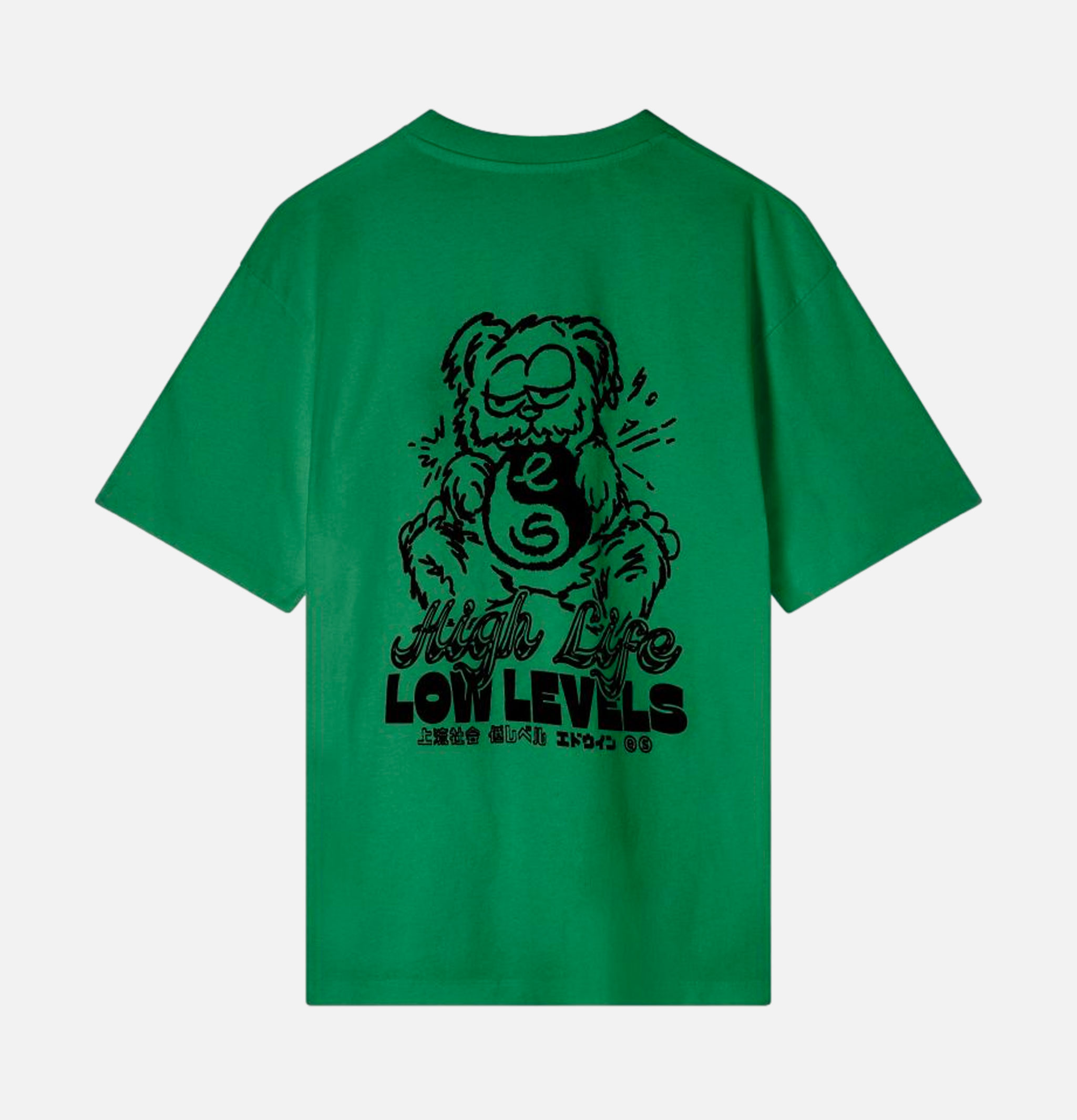 Edwin High Bear T-shirt Mint Green
