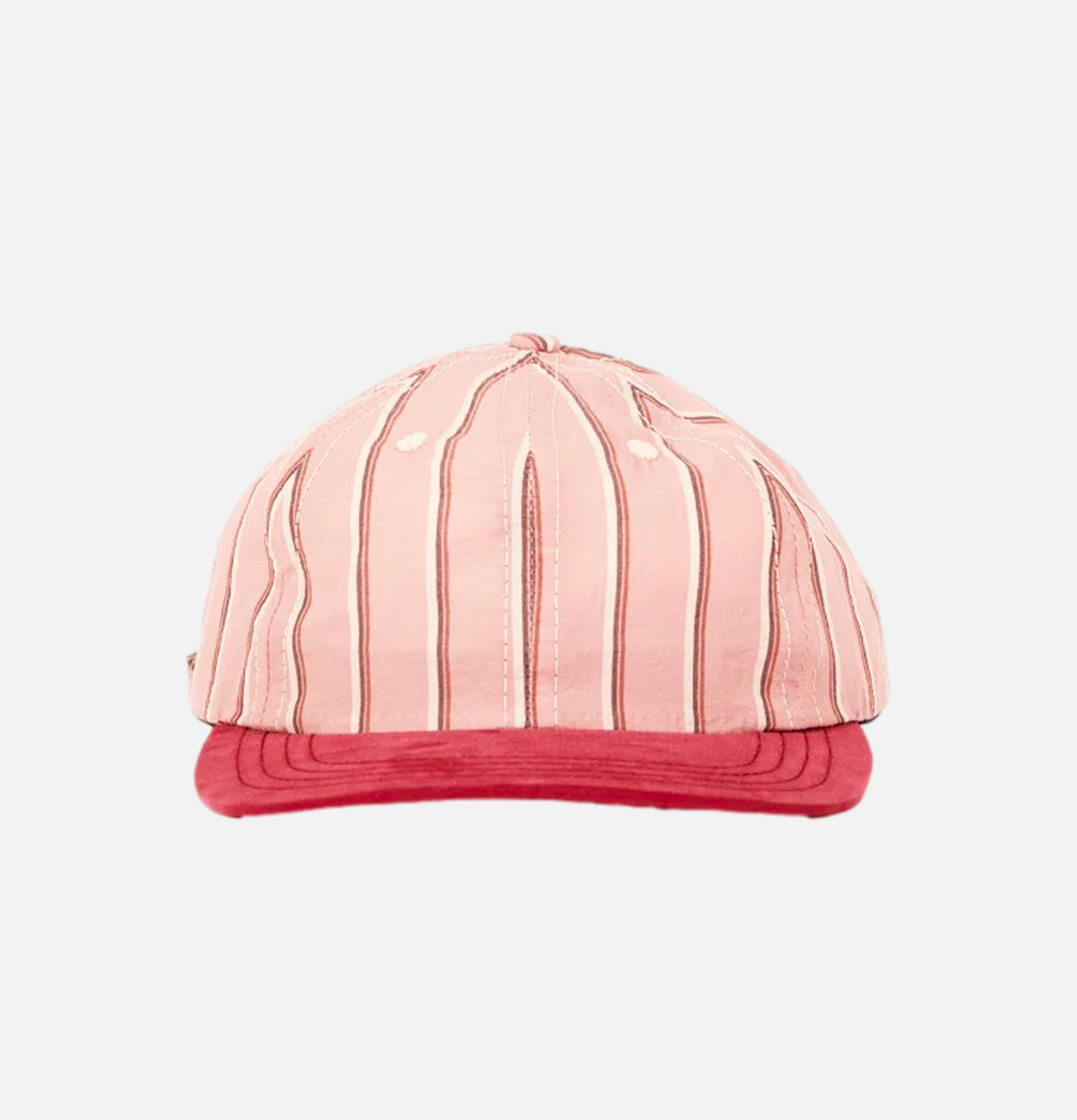 Lite Year Baseball Cap Stripe 6 Panel Pink