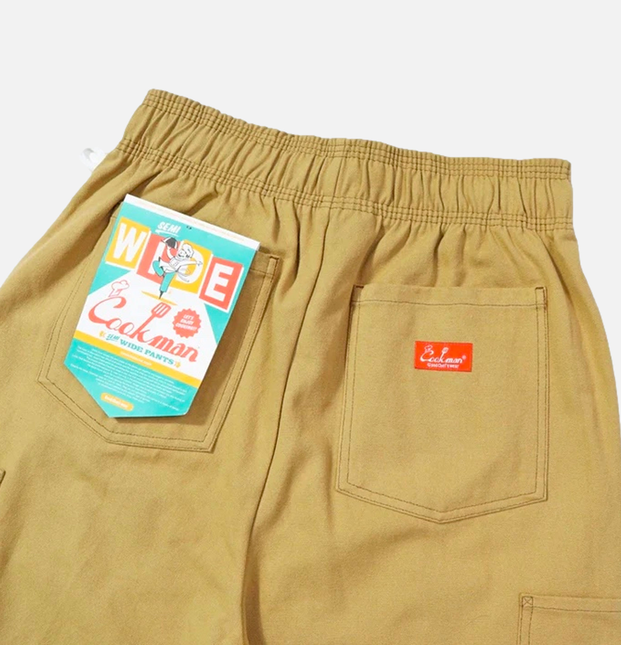 Cookman Semi-large Pantalon Frontpocket Peanut
