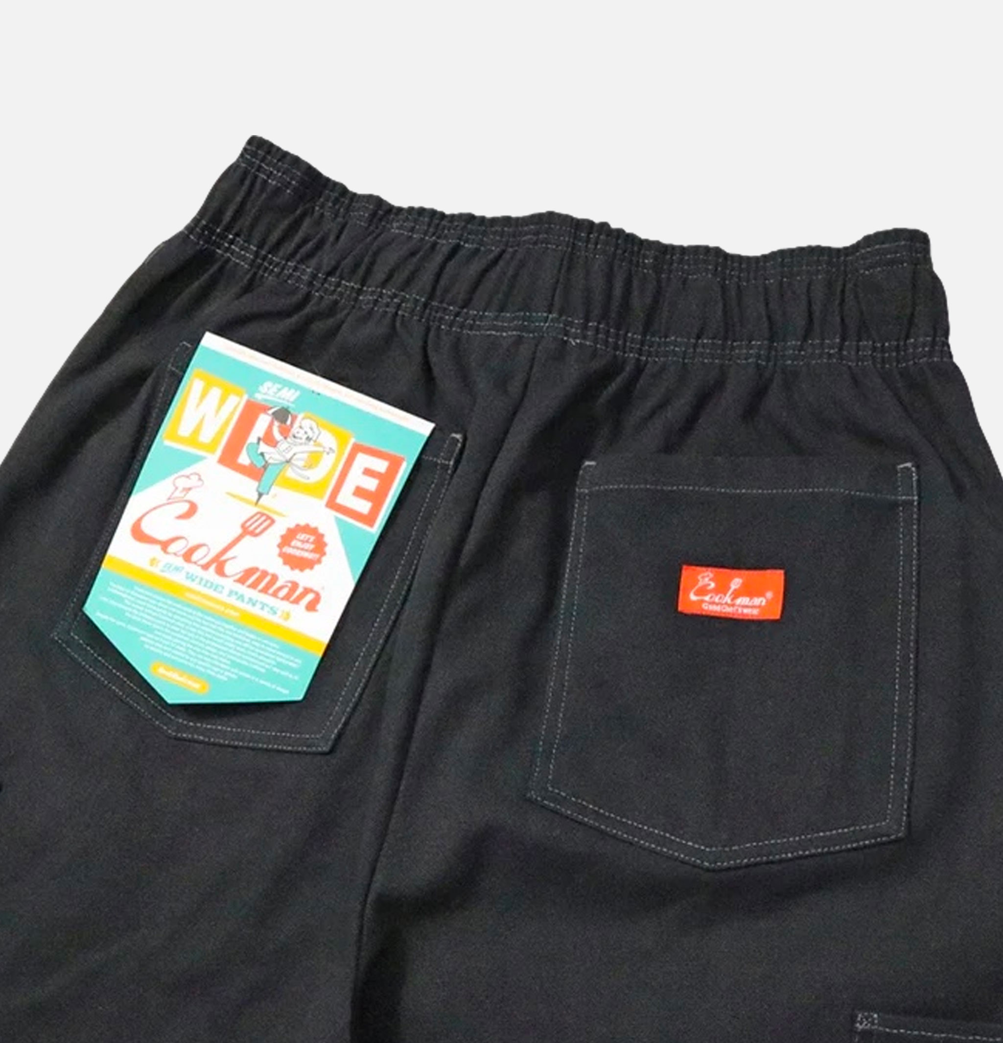 Cookman Semiwide Pant Frontpocket Black