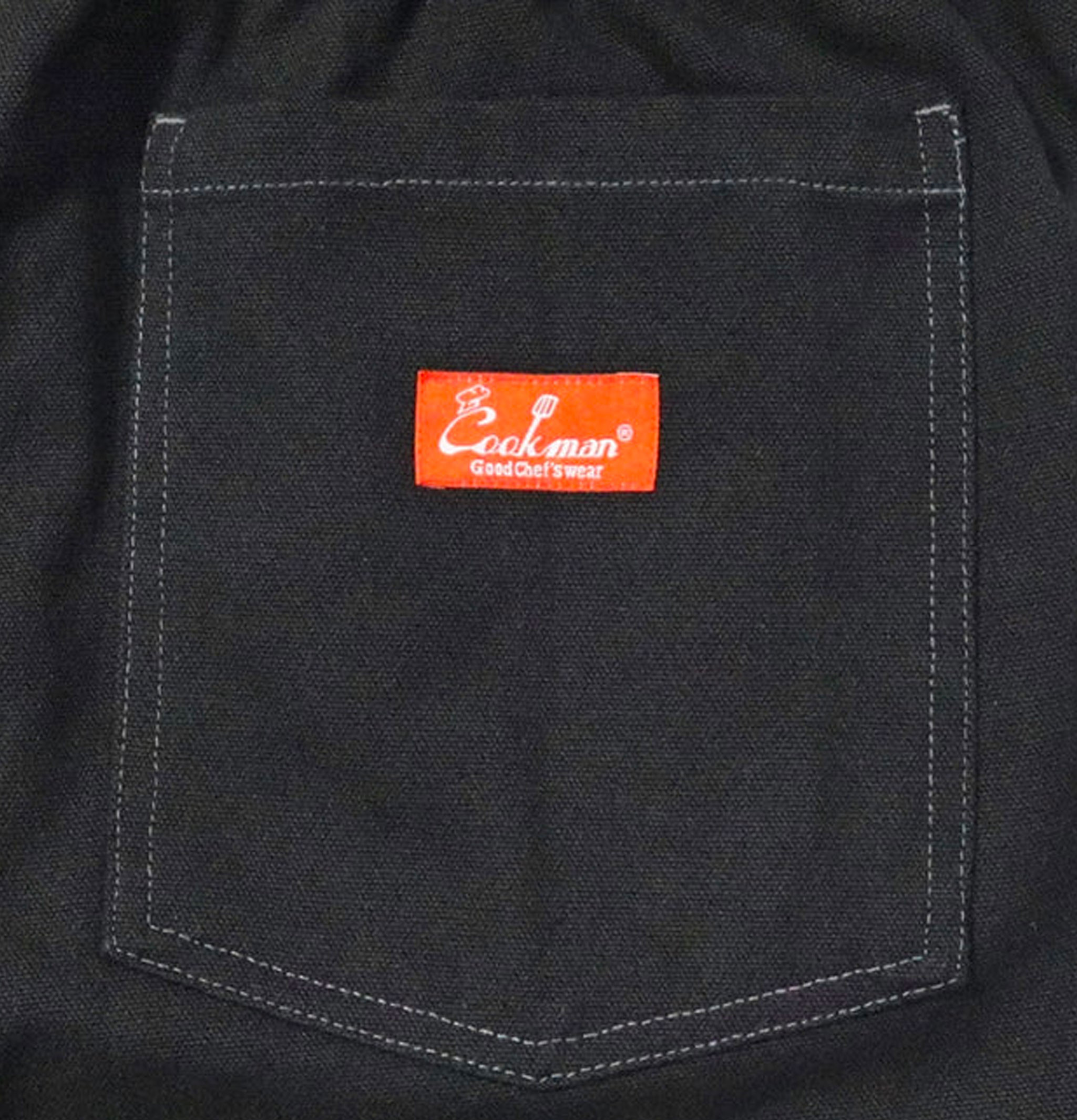 Cookman Semi-large Pantalon Frontpocket Noir