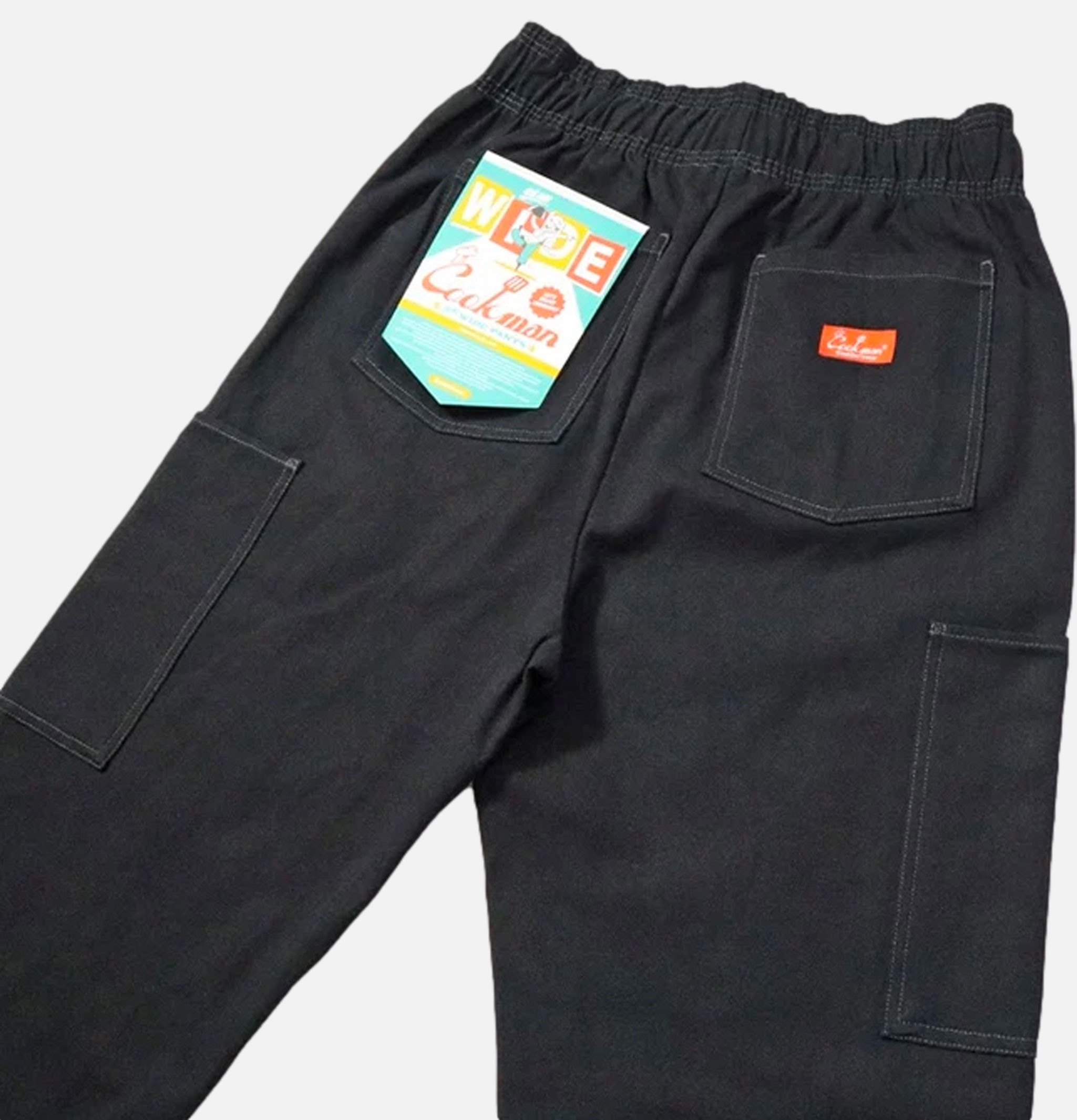 Cookman Semiwide Pant Frontpocket Black