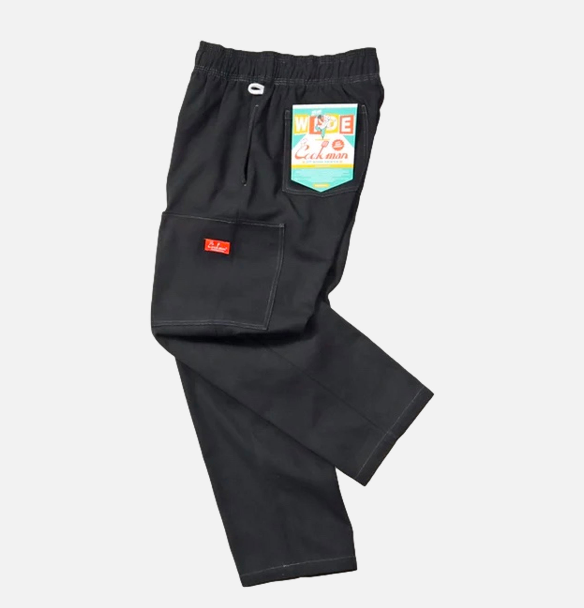 Cookman Semiwide Pant Frontpocket Black