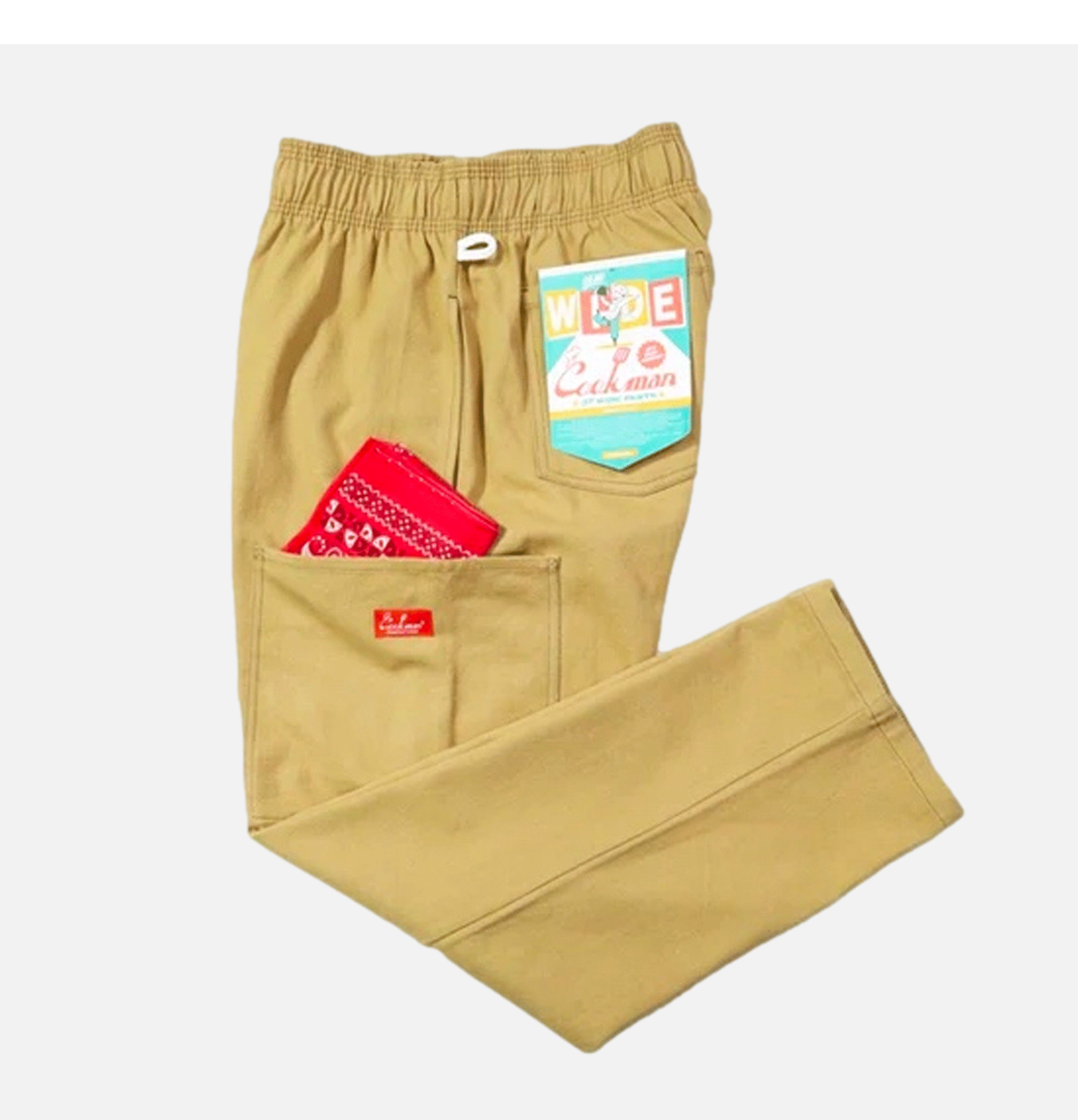 Cookman Semi-large Pantalon Frontpocket Peanut