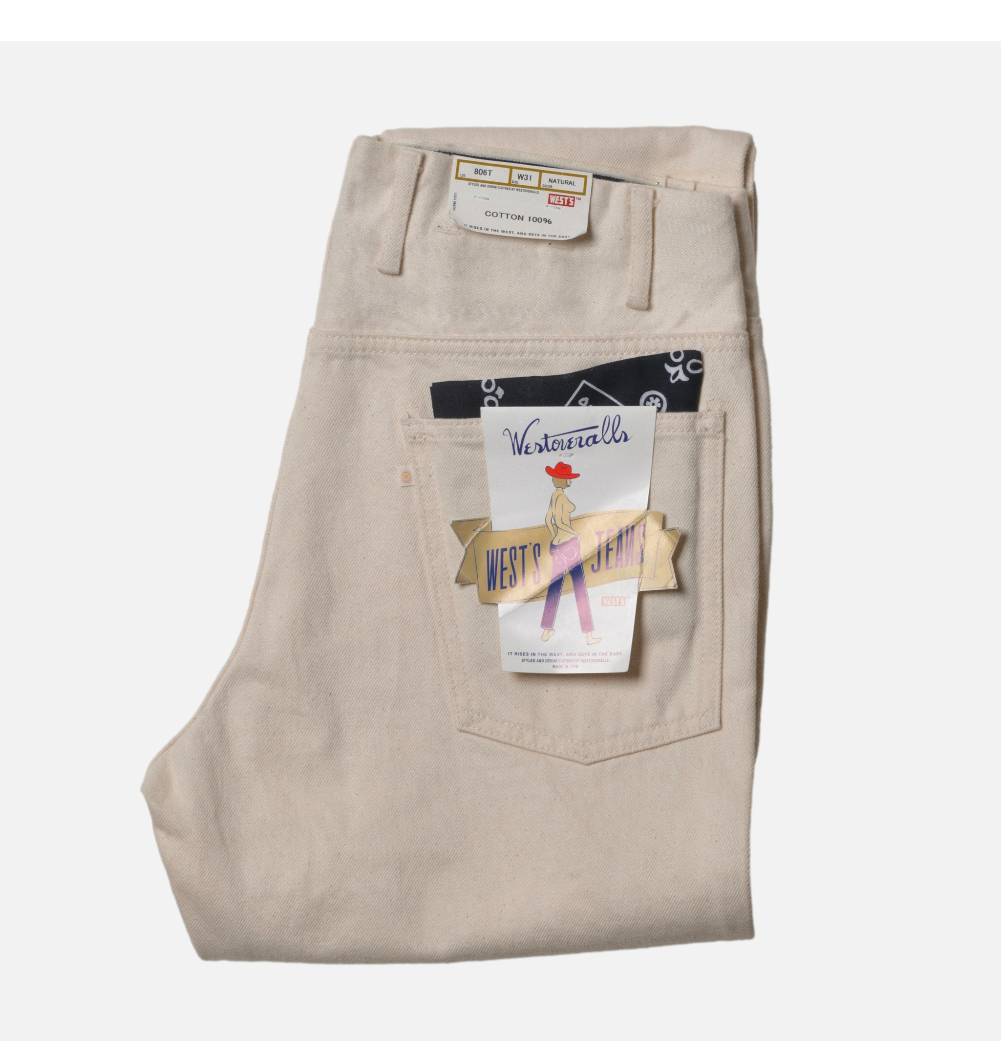 Westoveralls Jean 806t Natural
