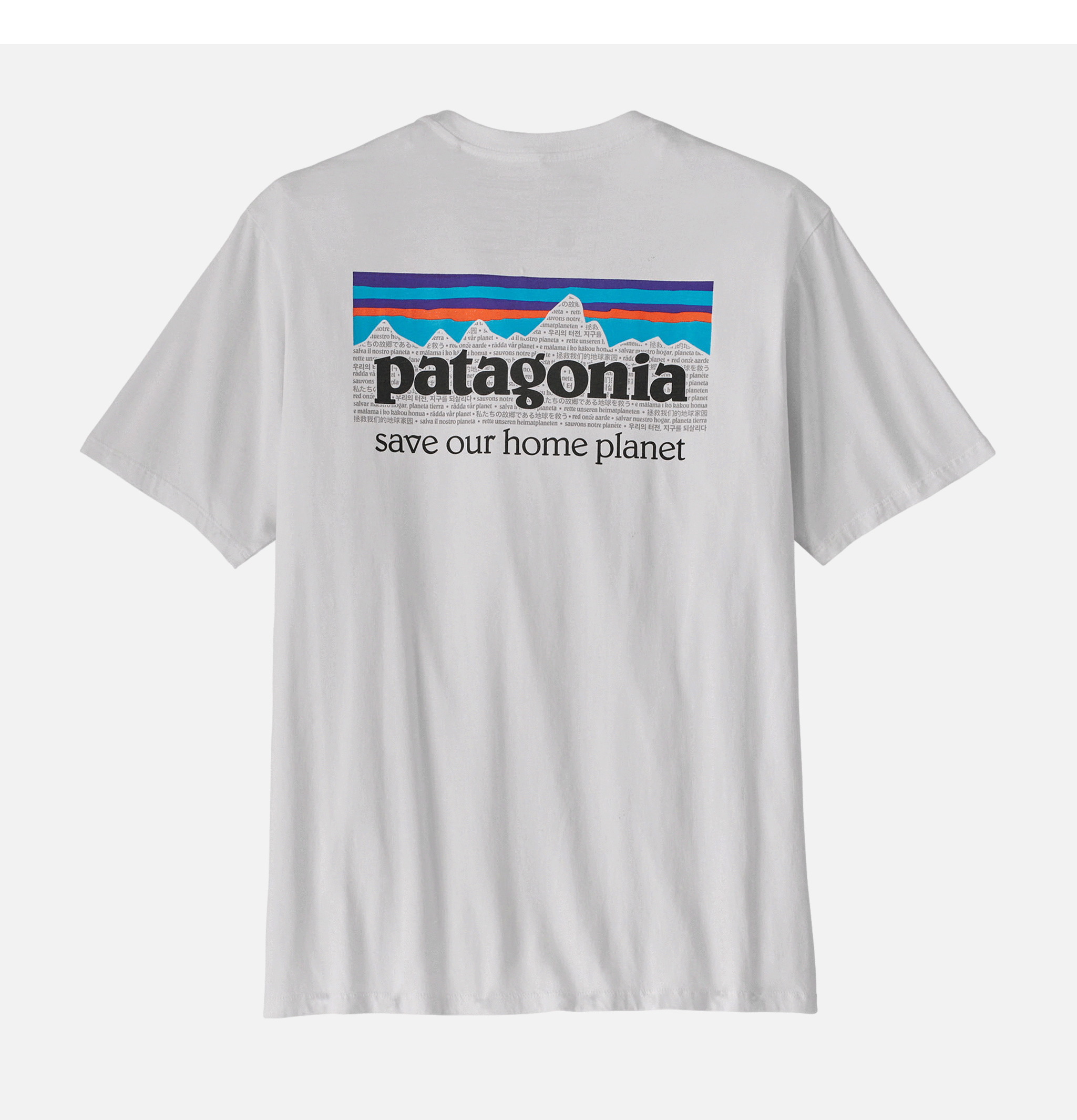 Patagonia P6 Mission T-Shirt White