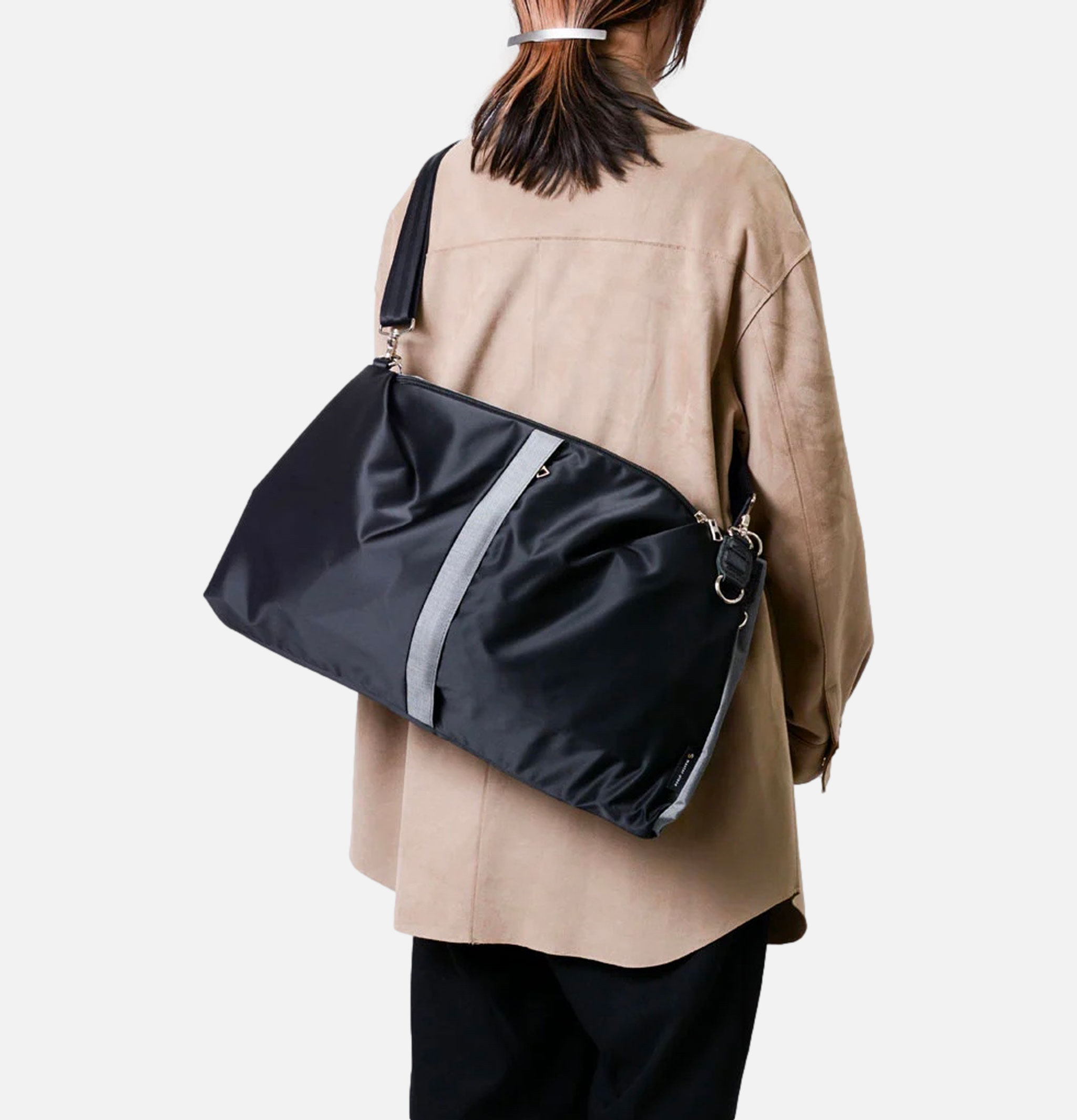 Masterpiece Protean Shoulder Bag Black