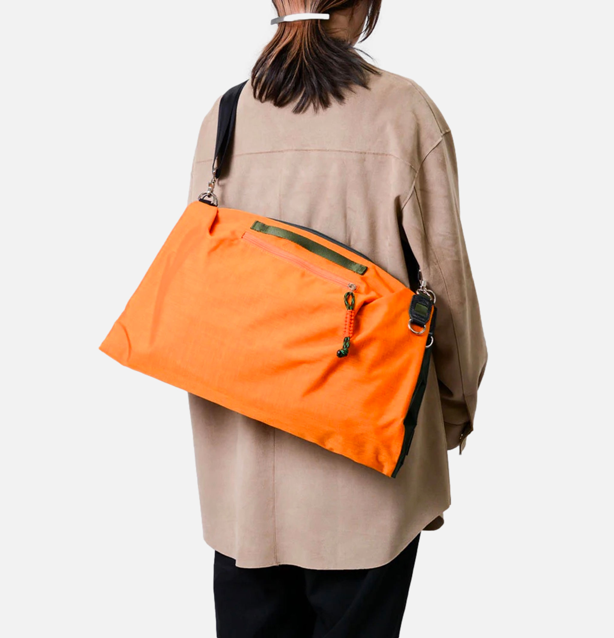 Masterpiece Protean Shoulder Bag Khaki