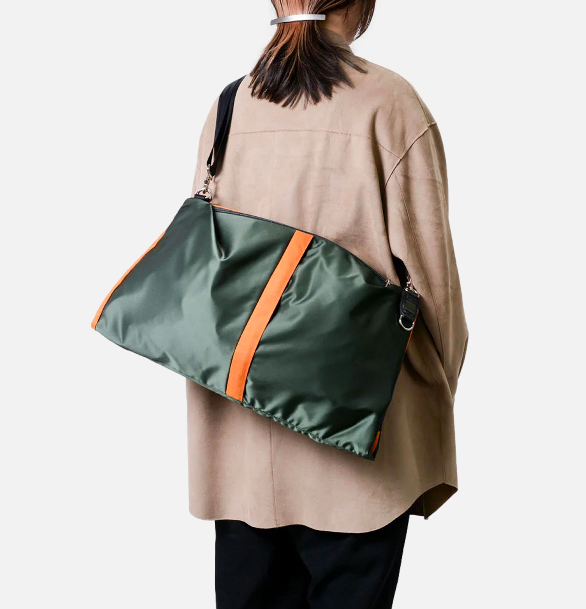 Masterpiece Protean Shoulder Bag Khaki