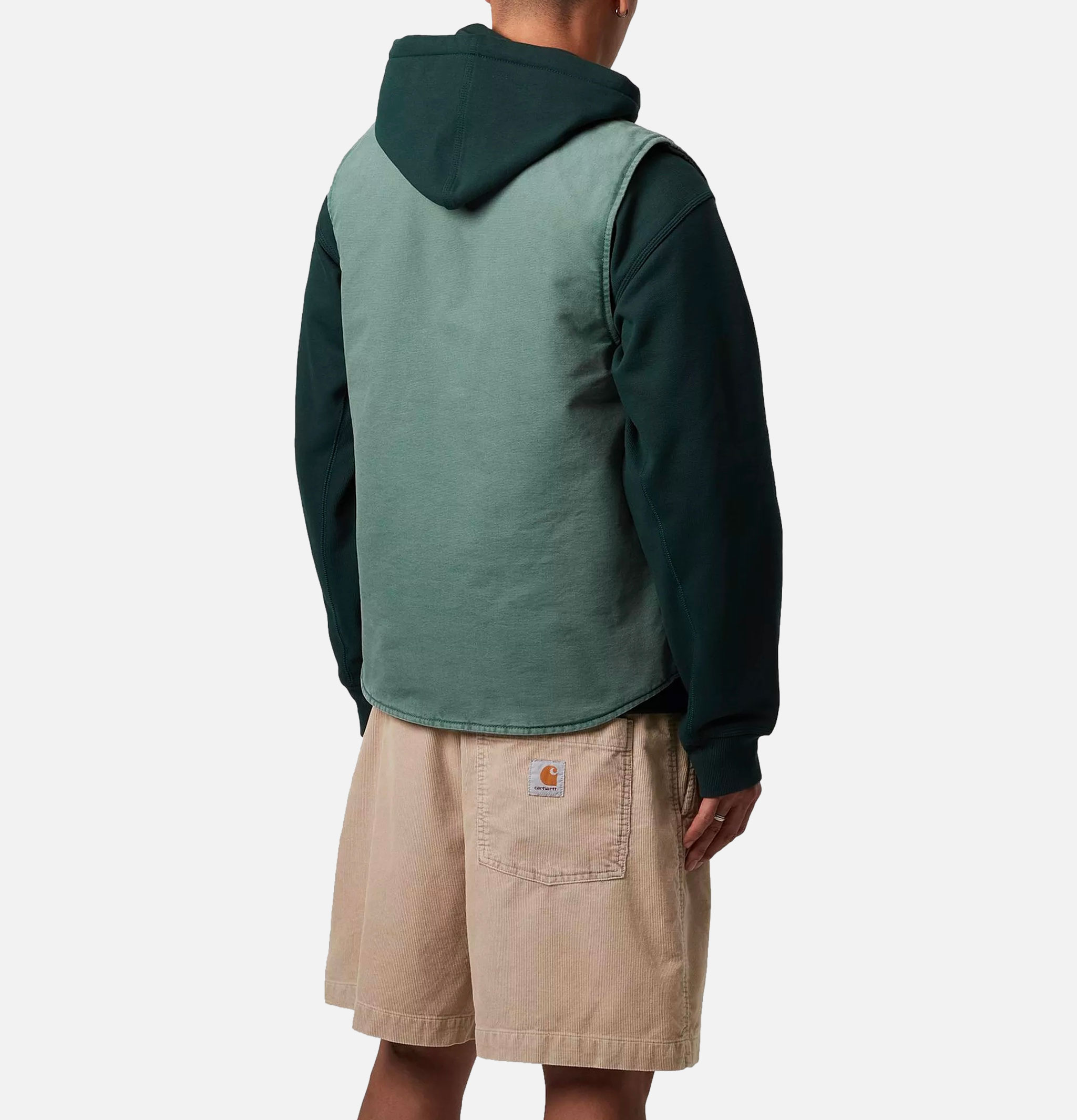 Carhartt WIP Classic Vest Silver Pine Green