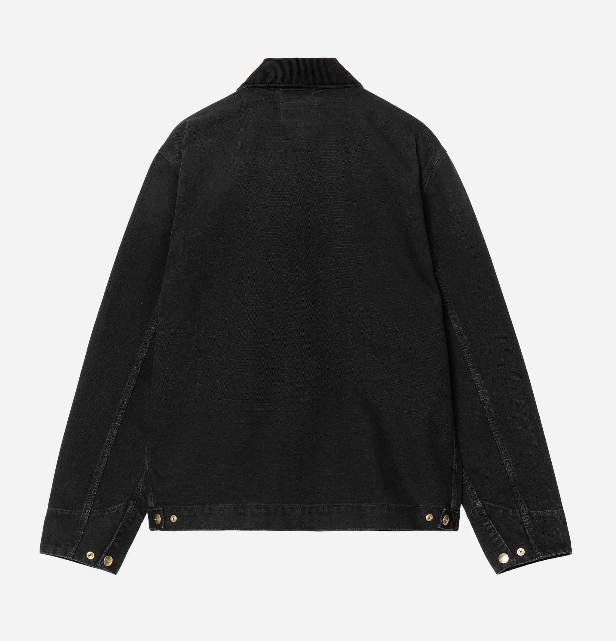 Carhartt WIP Detroit Jacket Noir Canvas Stone