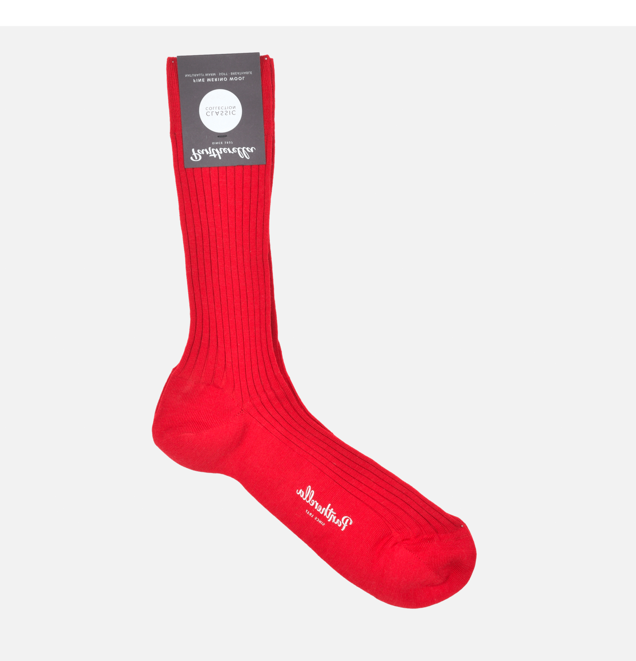 Pantherella Laburnum Red Socks