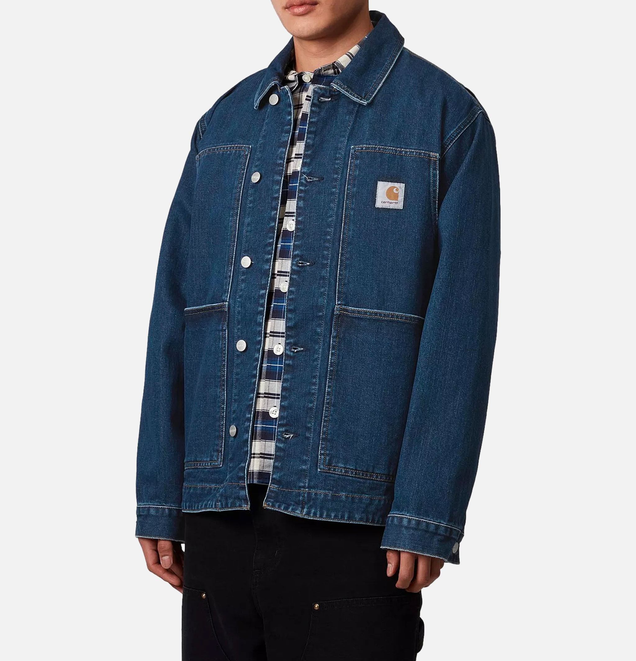 Carhartt WIP Original Double Front Jacket Blue Stone