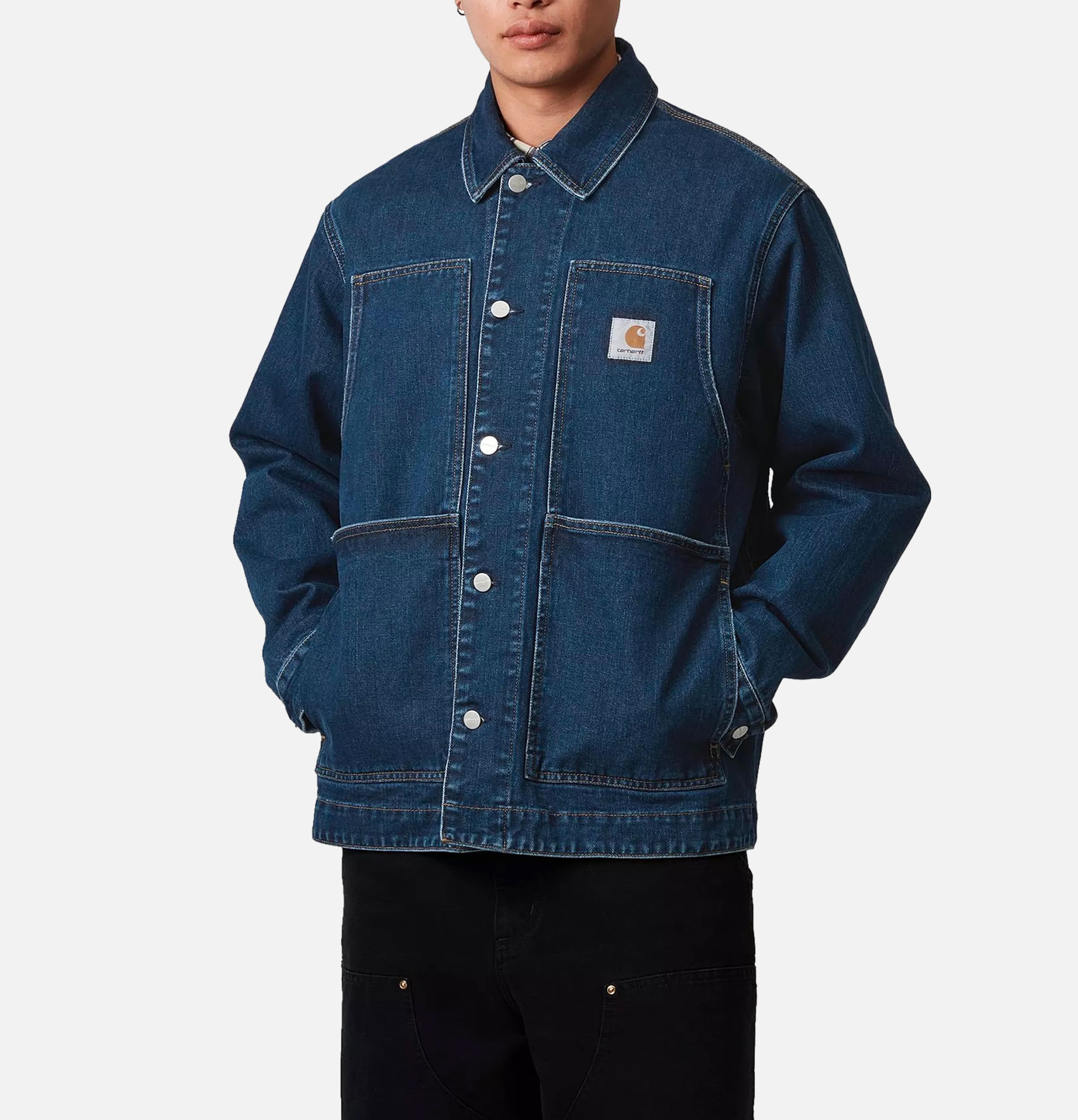 Carhartt WIP Original Double Front Jacket Blue Stone