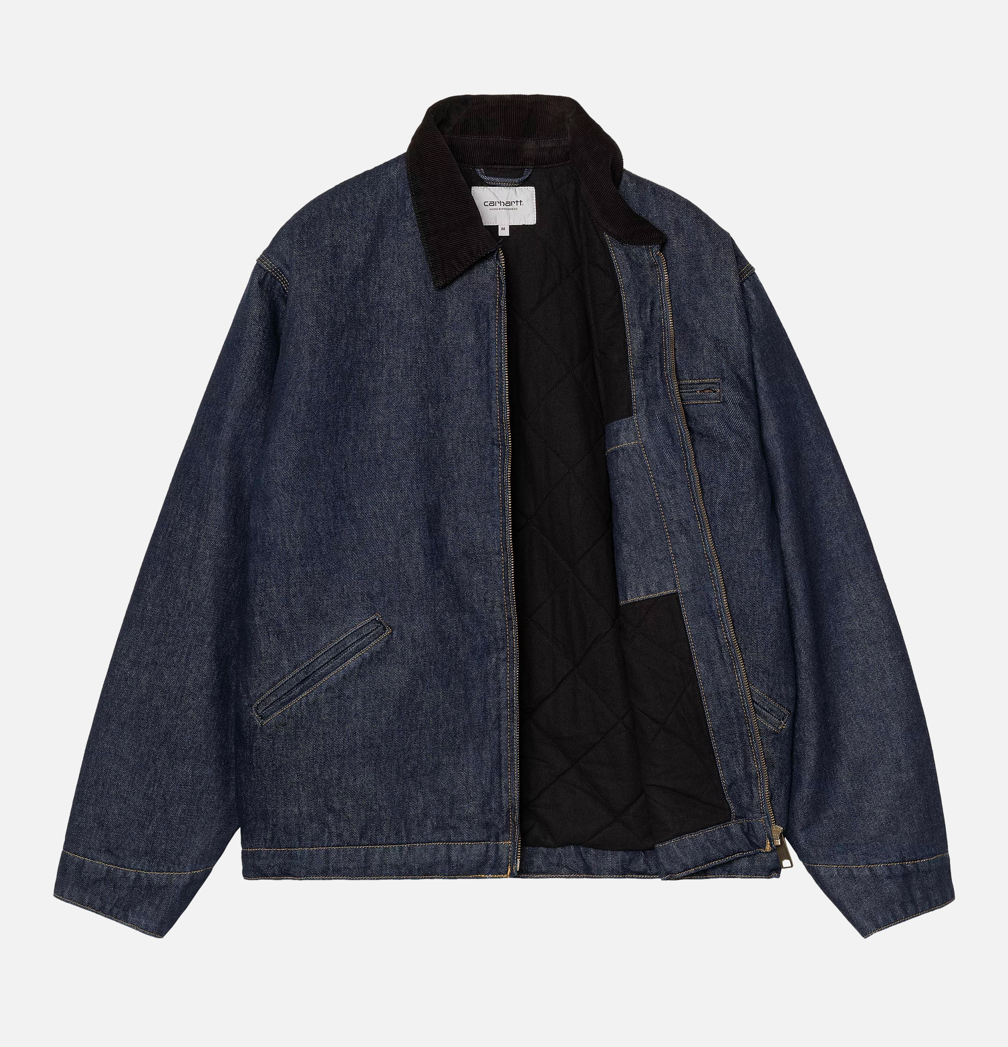 Carhartt WIP Og Detroit Jacket Blue Rinsed