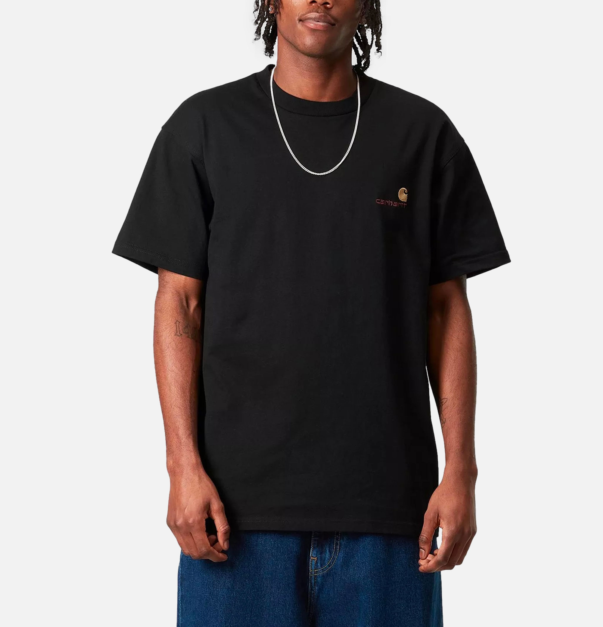 Carhartt WIP American Script Tee Noir