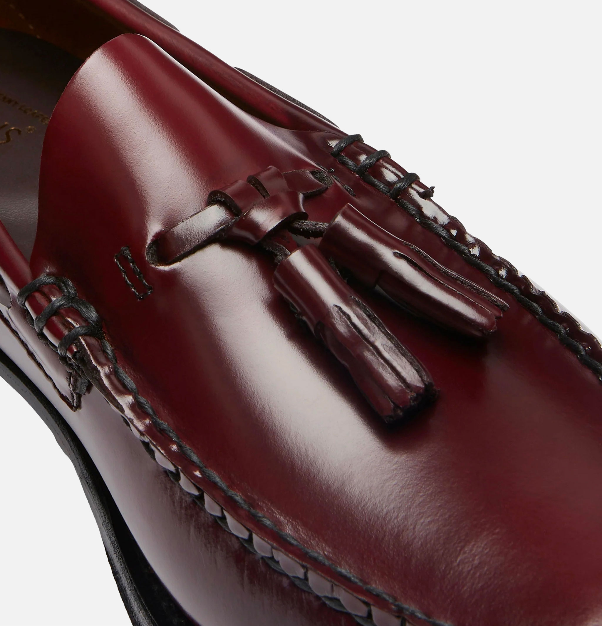 G.H. Bass Weejuns Larkin Tassel Loafers Wine