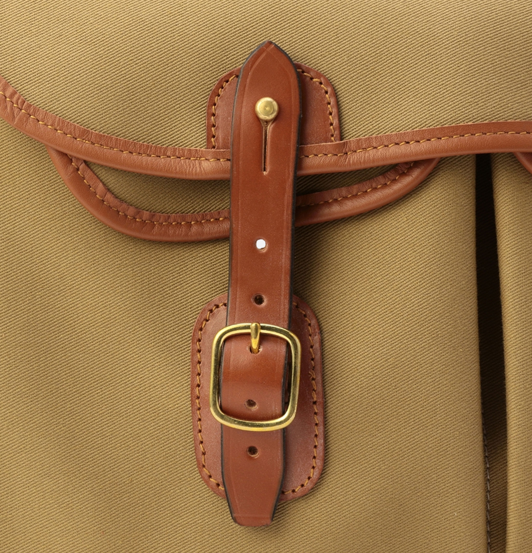 Brady Bag Ariel Trout Canvas Large Khaki.
