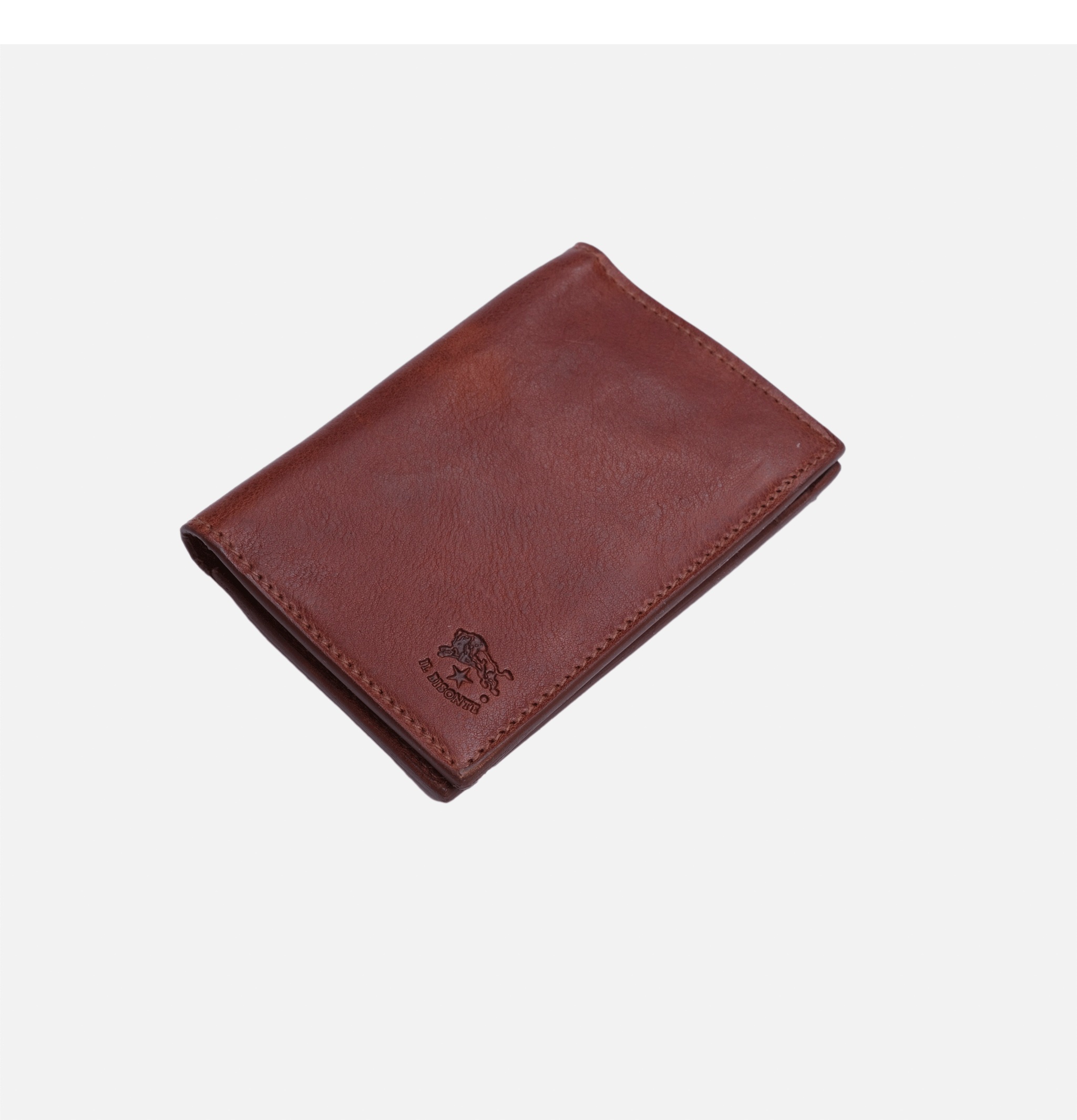 Il bisonte Porte-Carte Caseleo Sepia