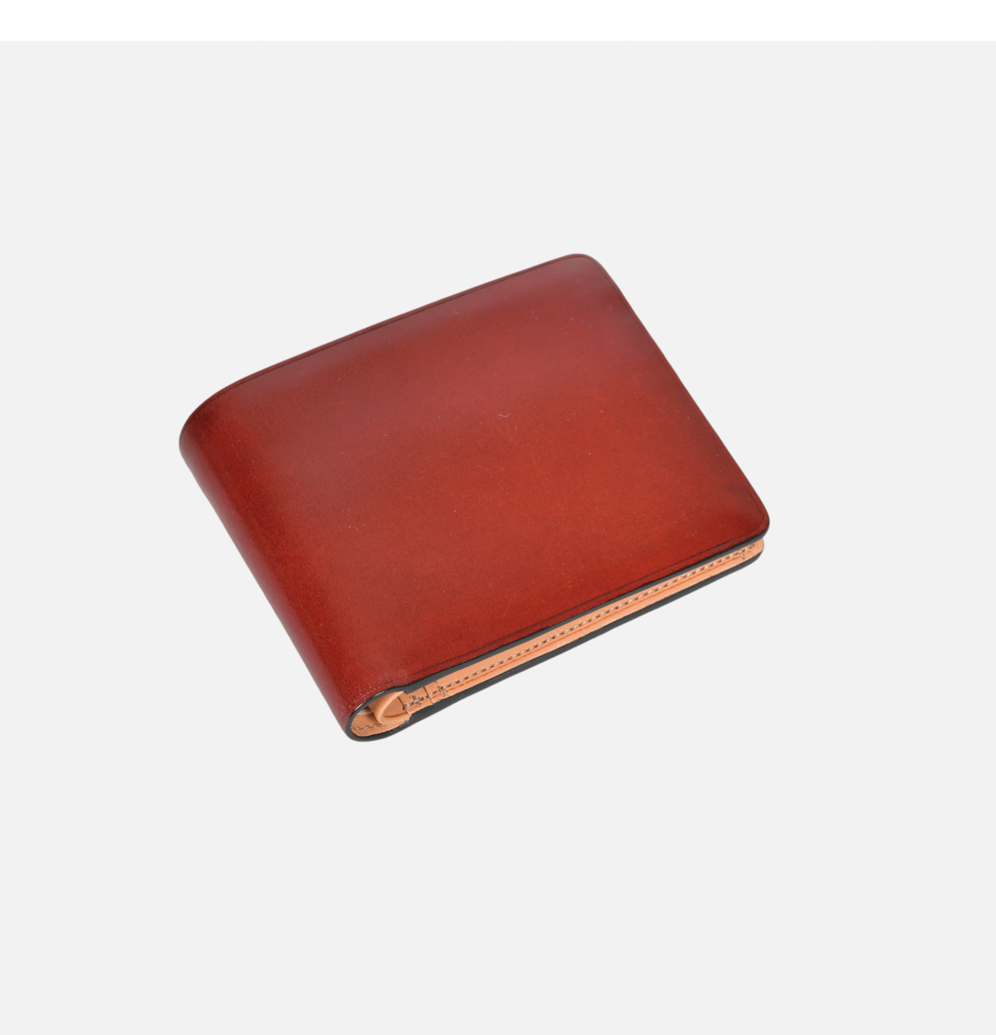 Il bussetto Portefeuille Bi-Fold Bordo