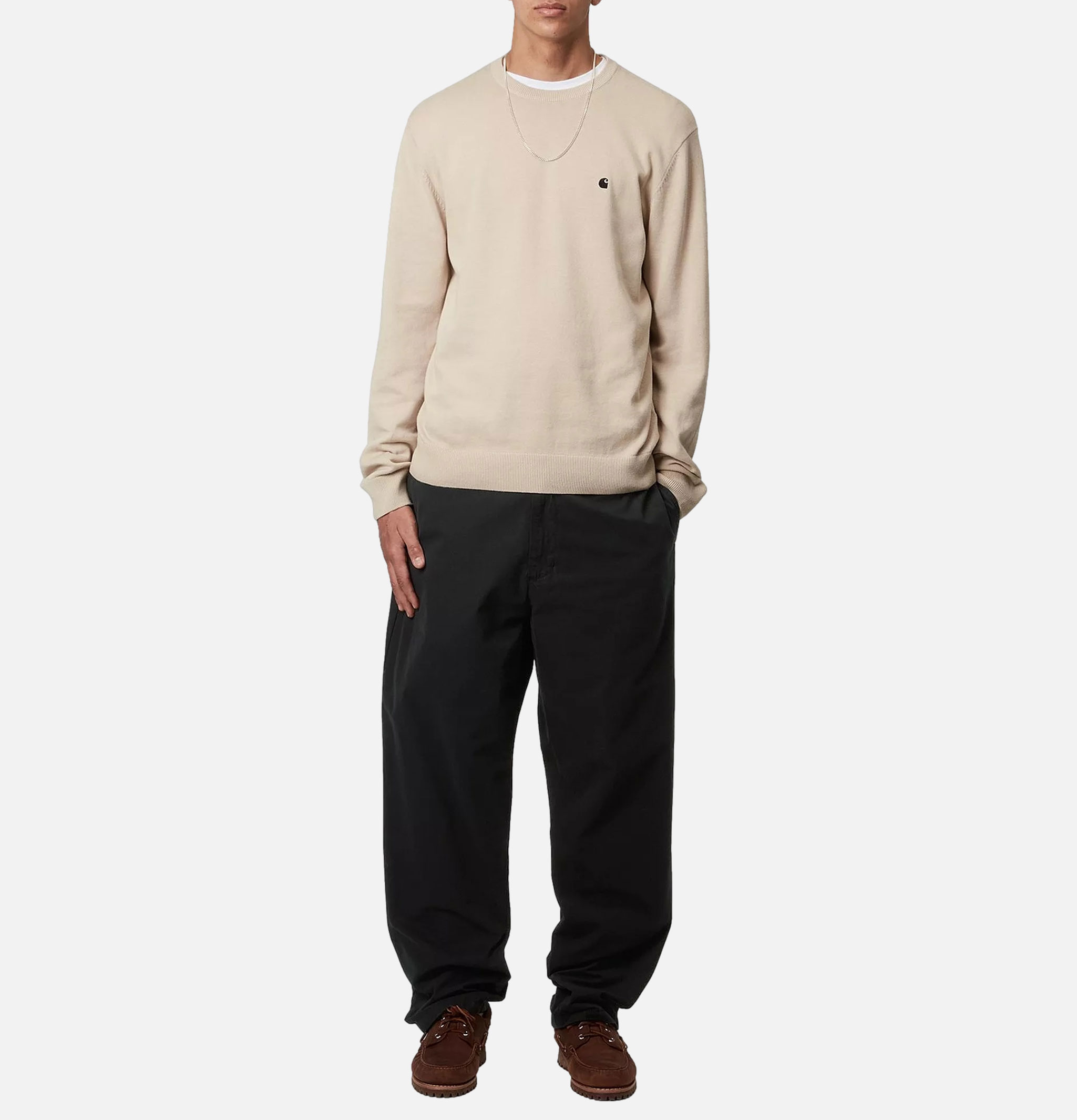 Carhartt WIP Calder Pant Garment Dyed Black