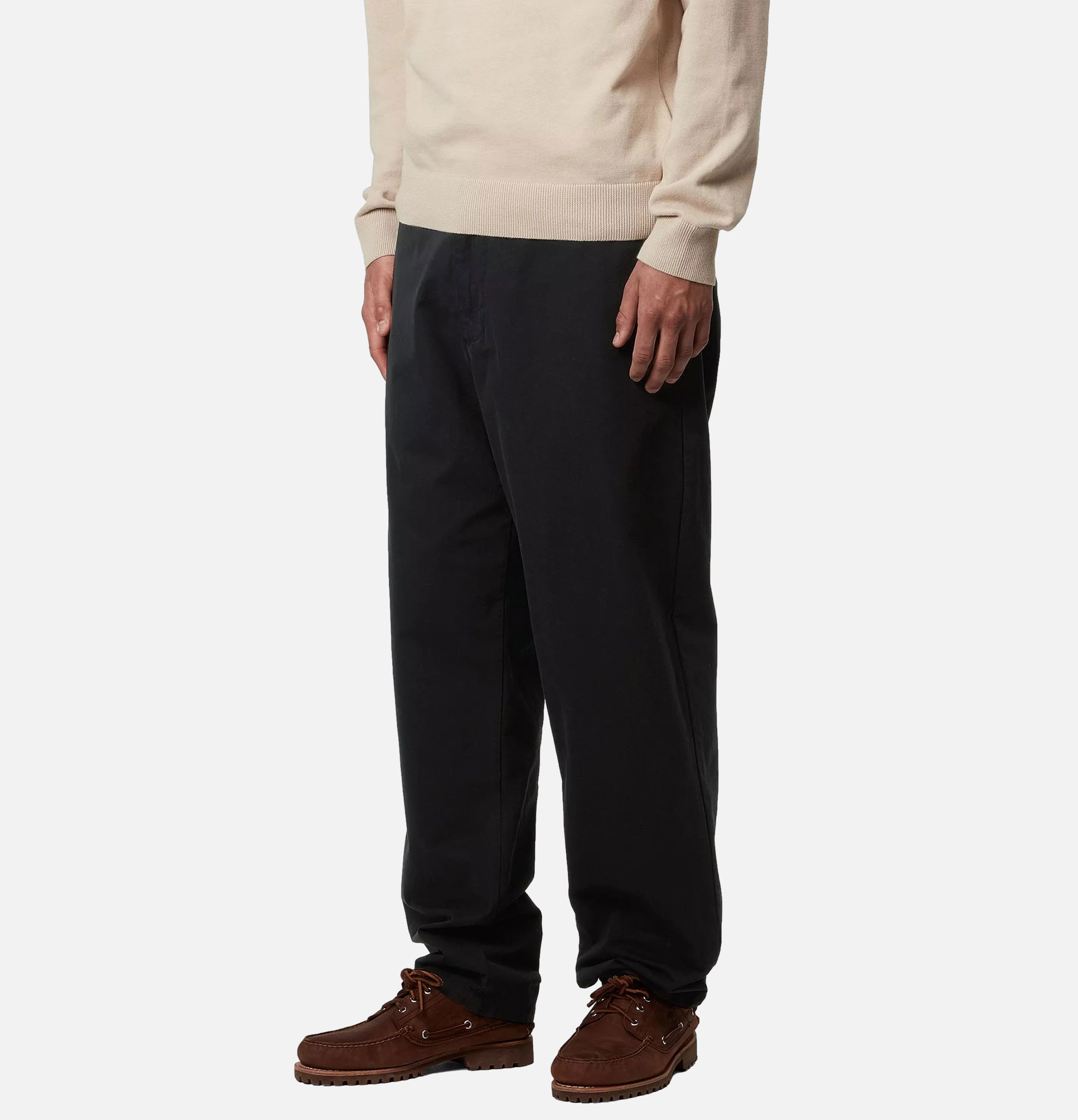 Carhartt WIP Calder Pant Garment Dyed Black