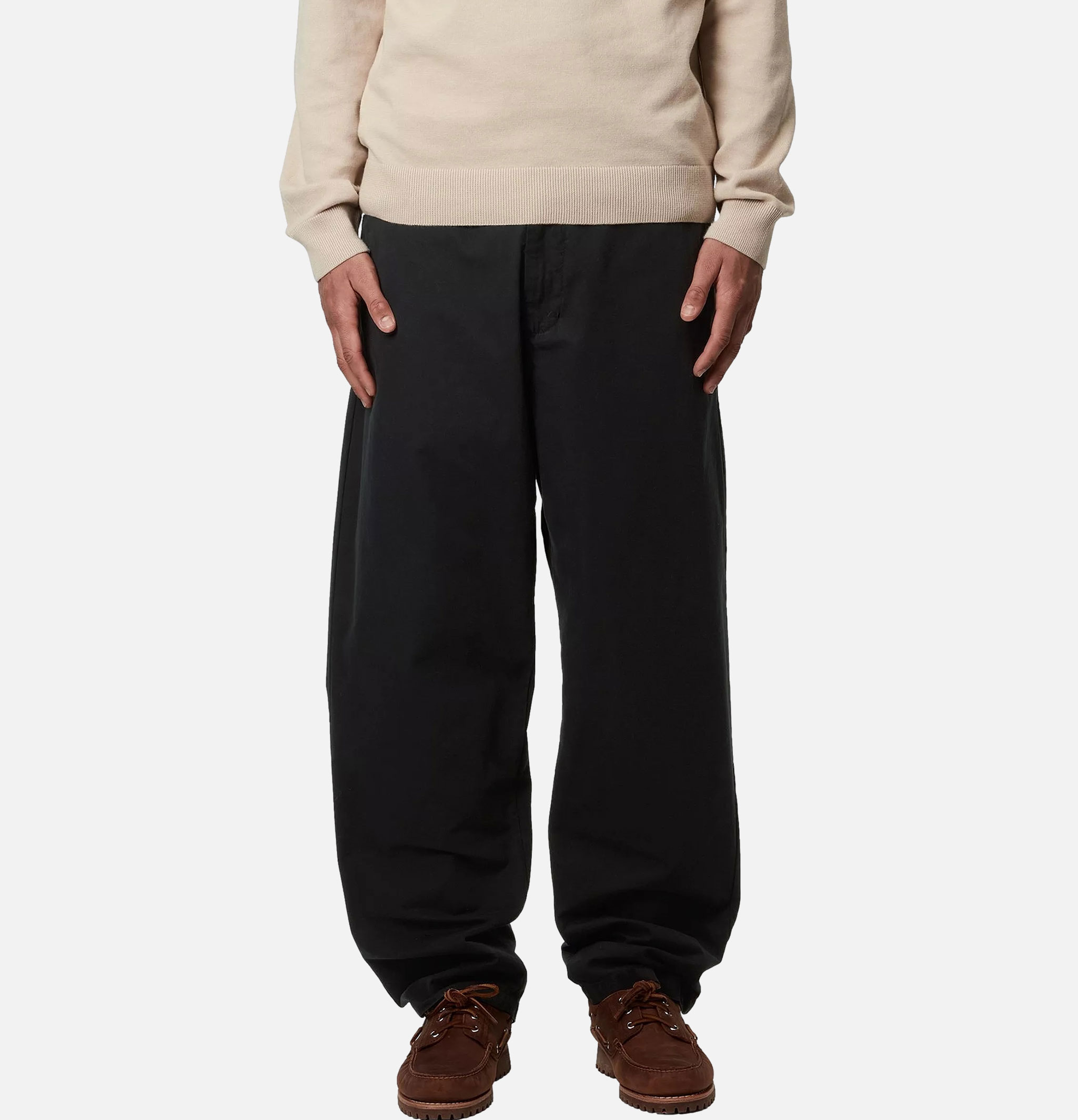 Carhartt WIP Calder Pant Garment Dyed Black