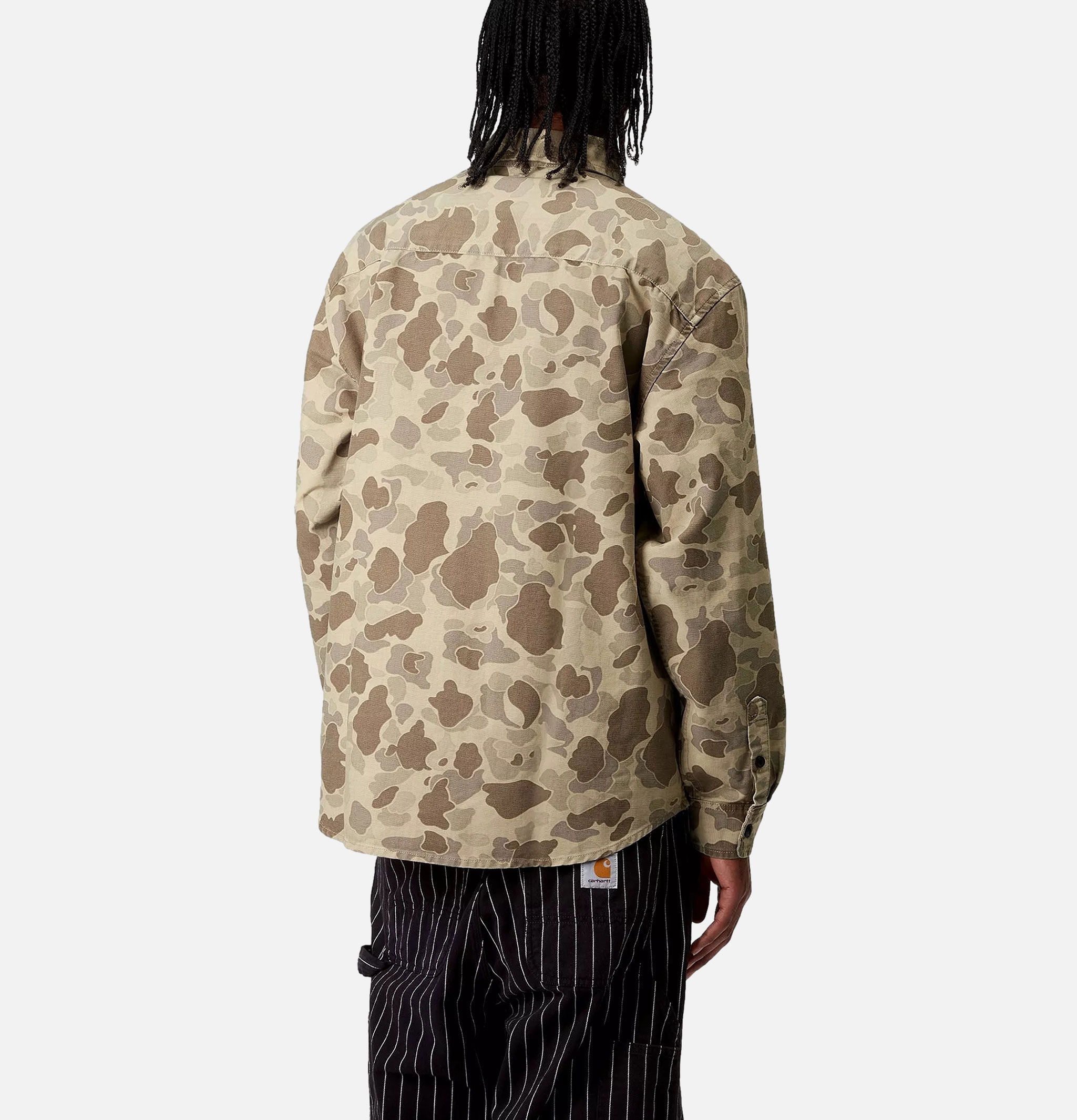 Carhartt WIP Duck Shirt Camo Desert Stone