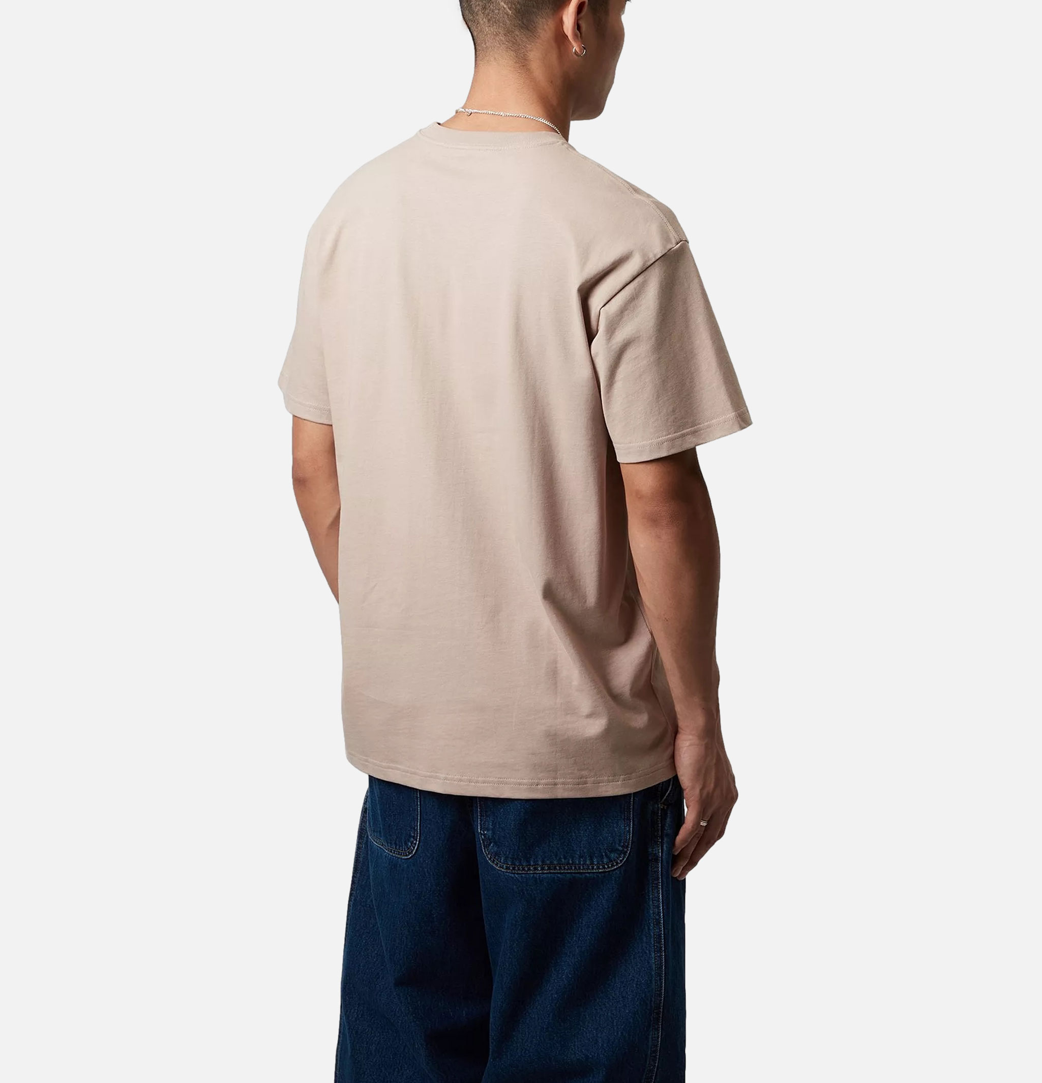 Carhartt WIP Chase T Shirt Dusky Beige