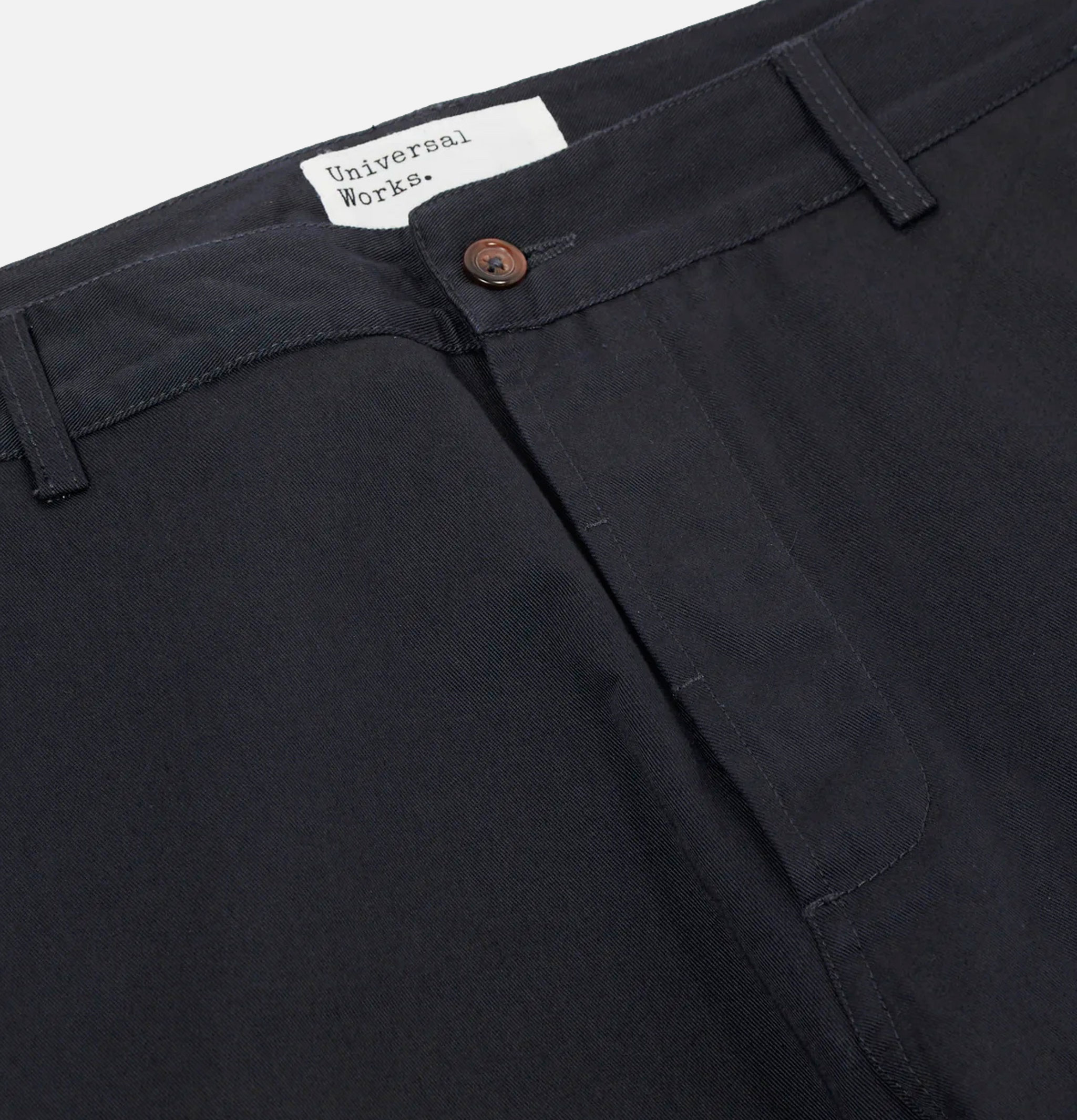 Universal Works Chino Militaire Twill Noir