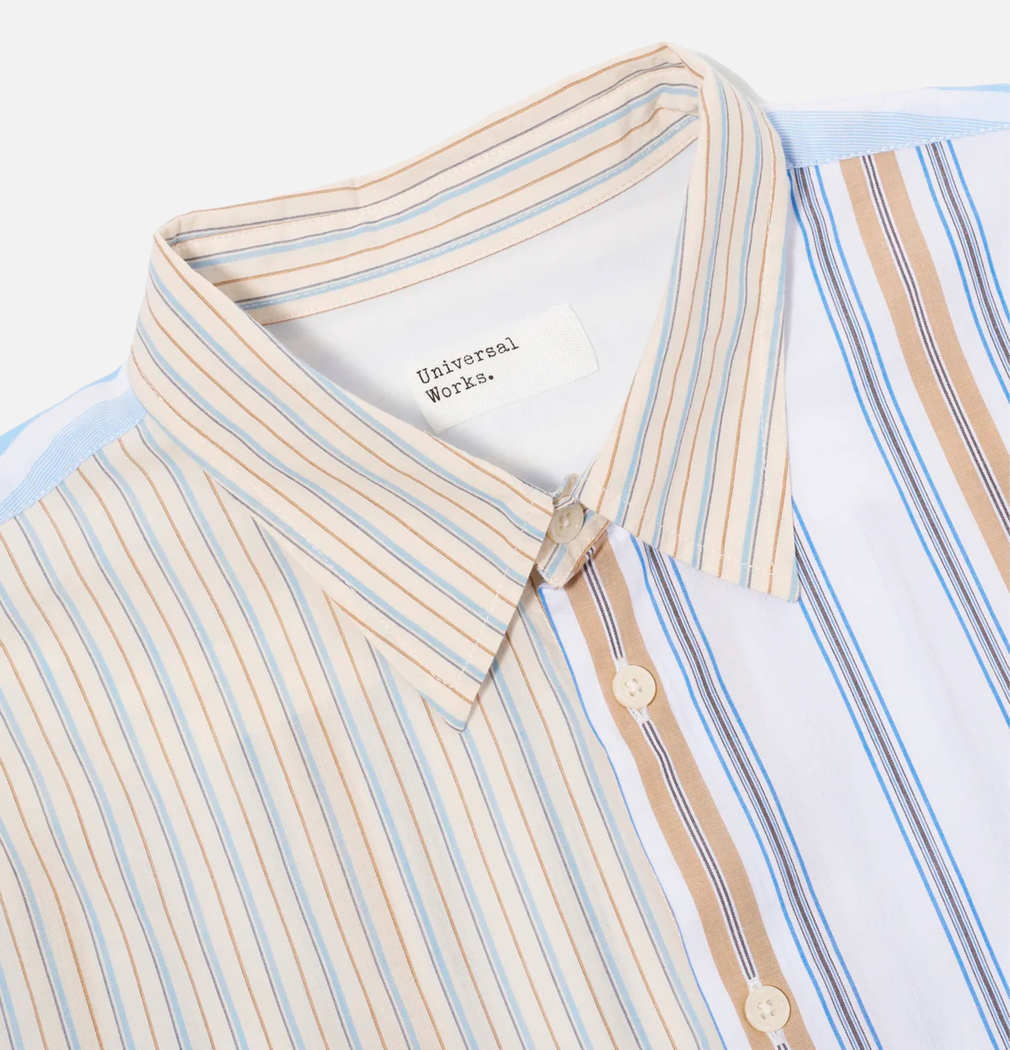 Universal Works Chemise Panel Square Pocket Pop