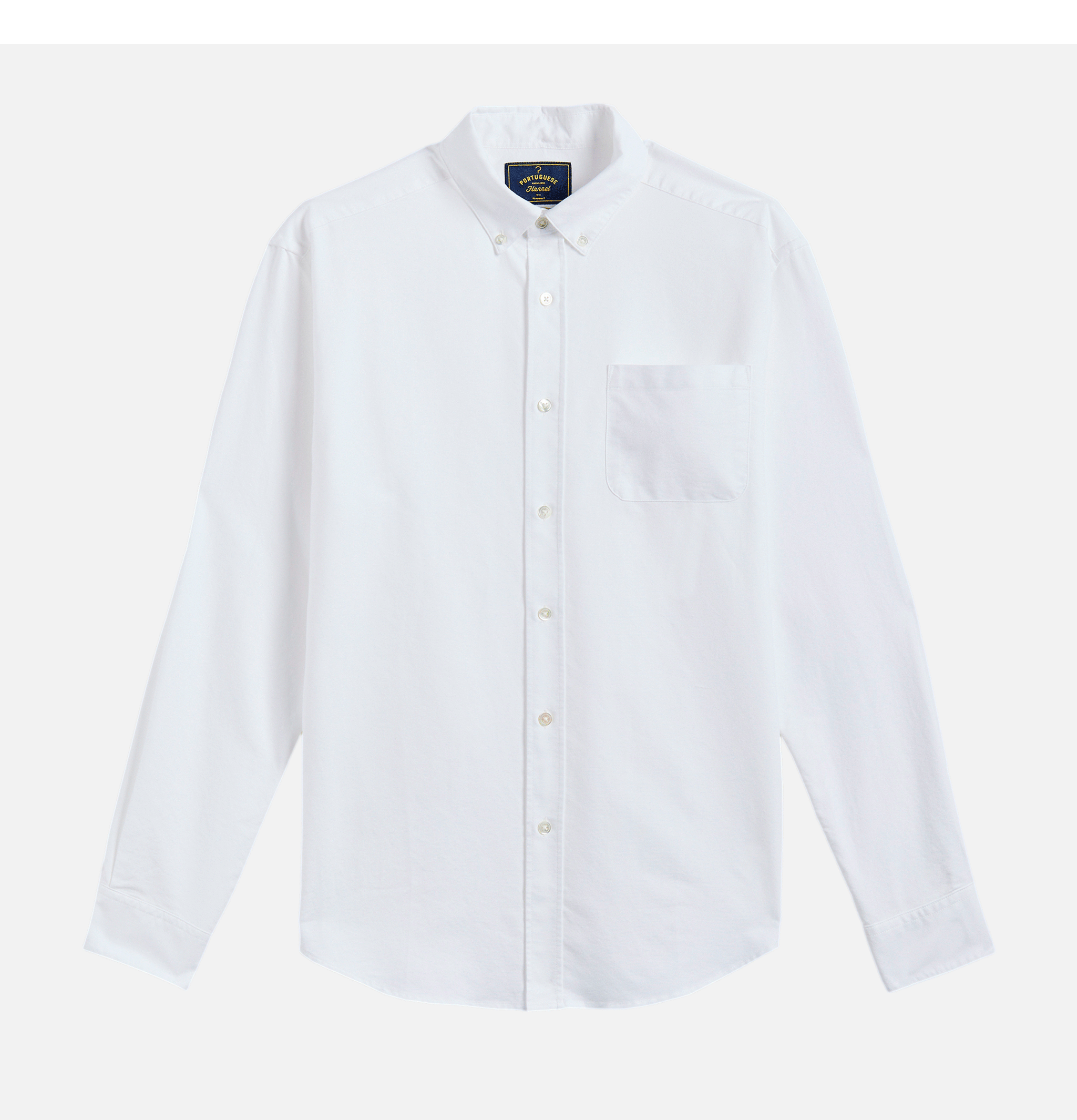 Portuguese Flannel Chemise Belavista Blanc