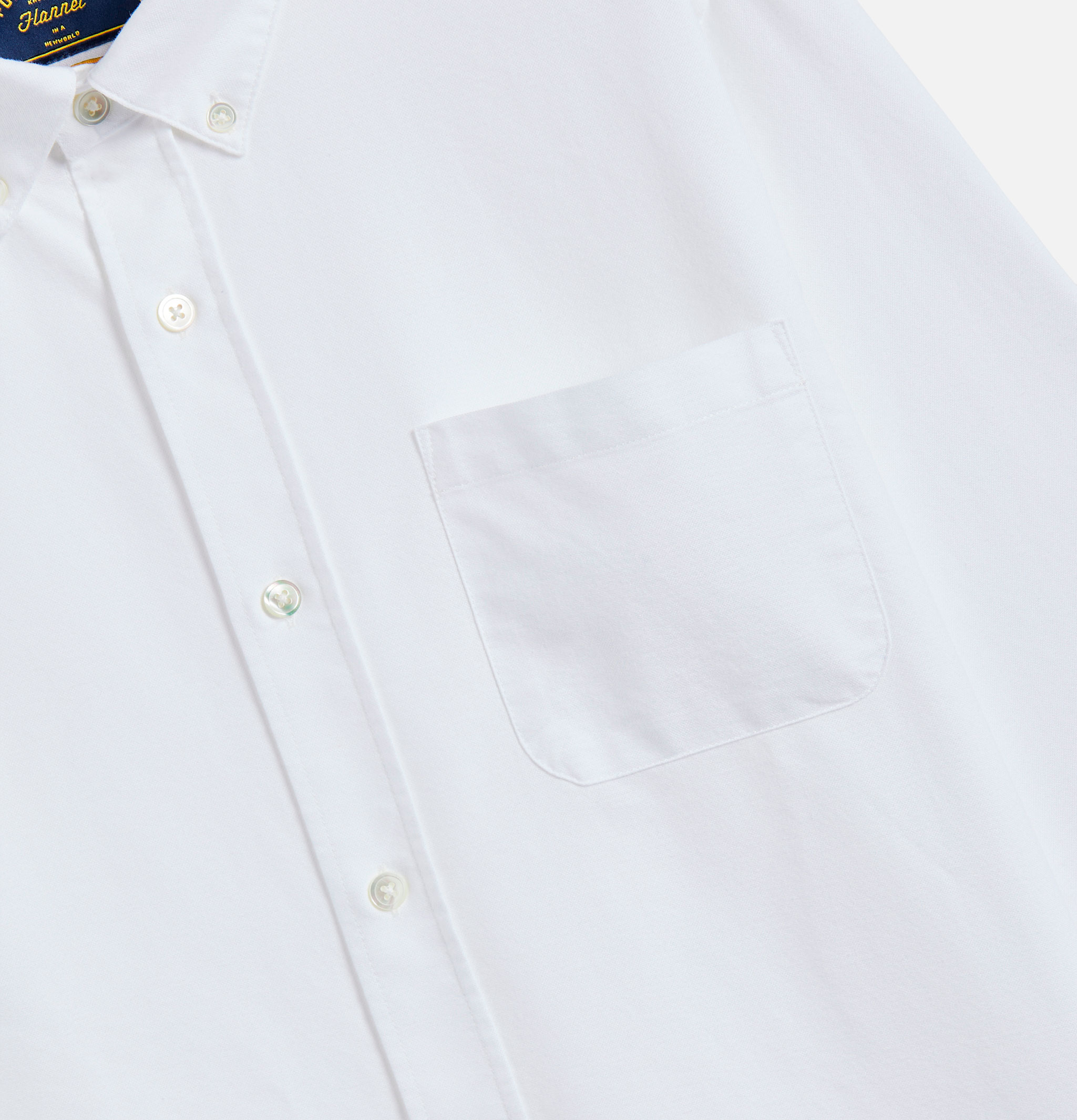 Portuguese Flannel Chemise Belavista Blanc