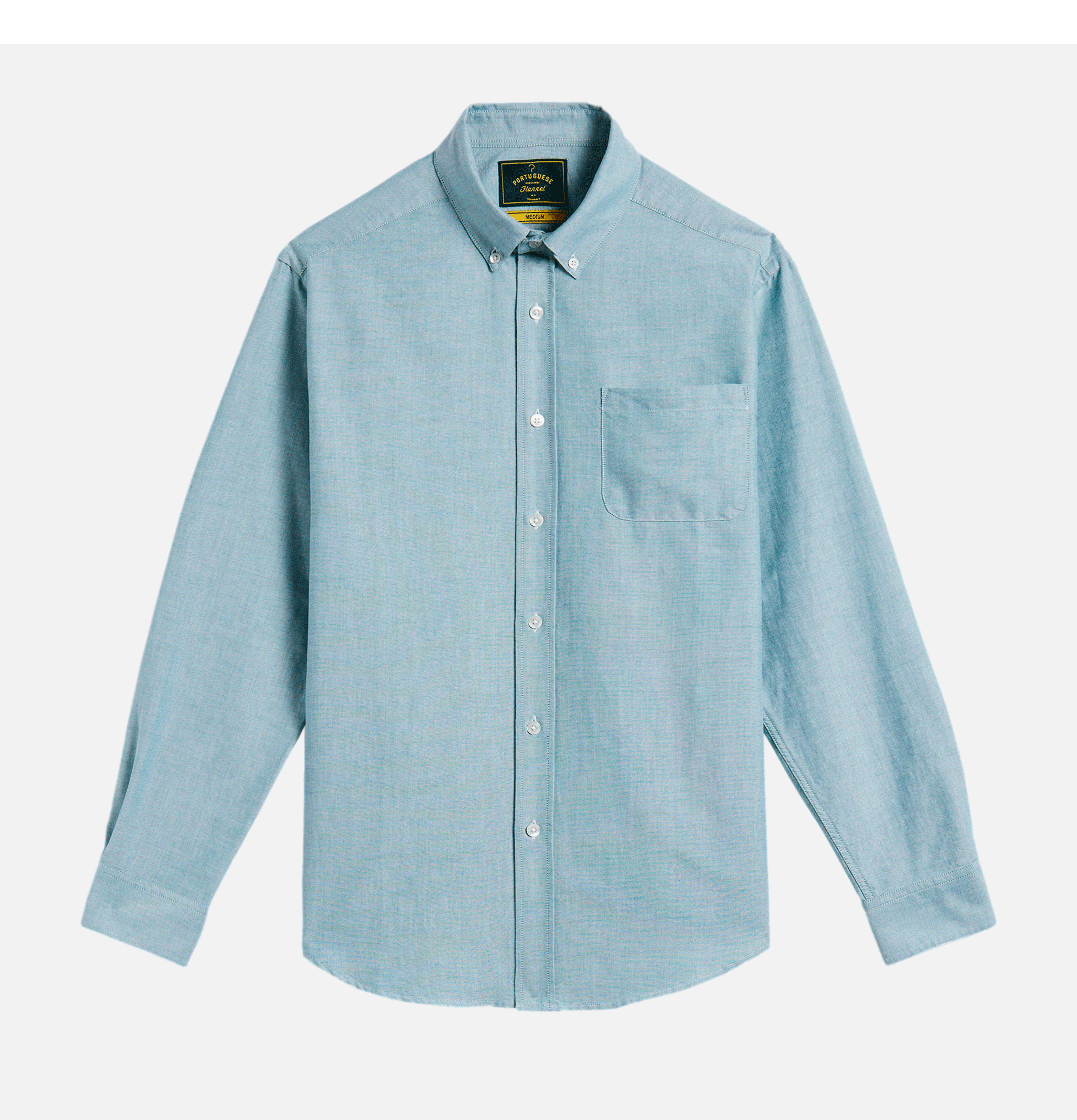 Portuguese Flannel Shirt Belavista Green