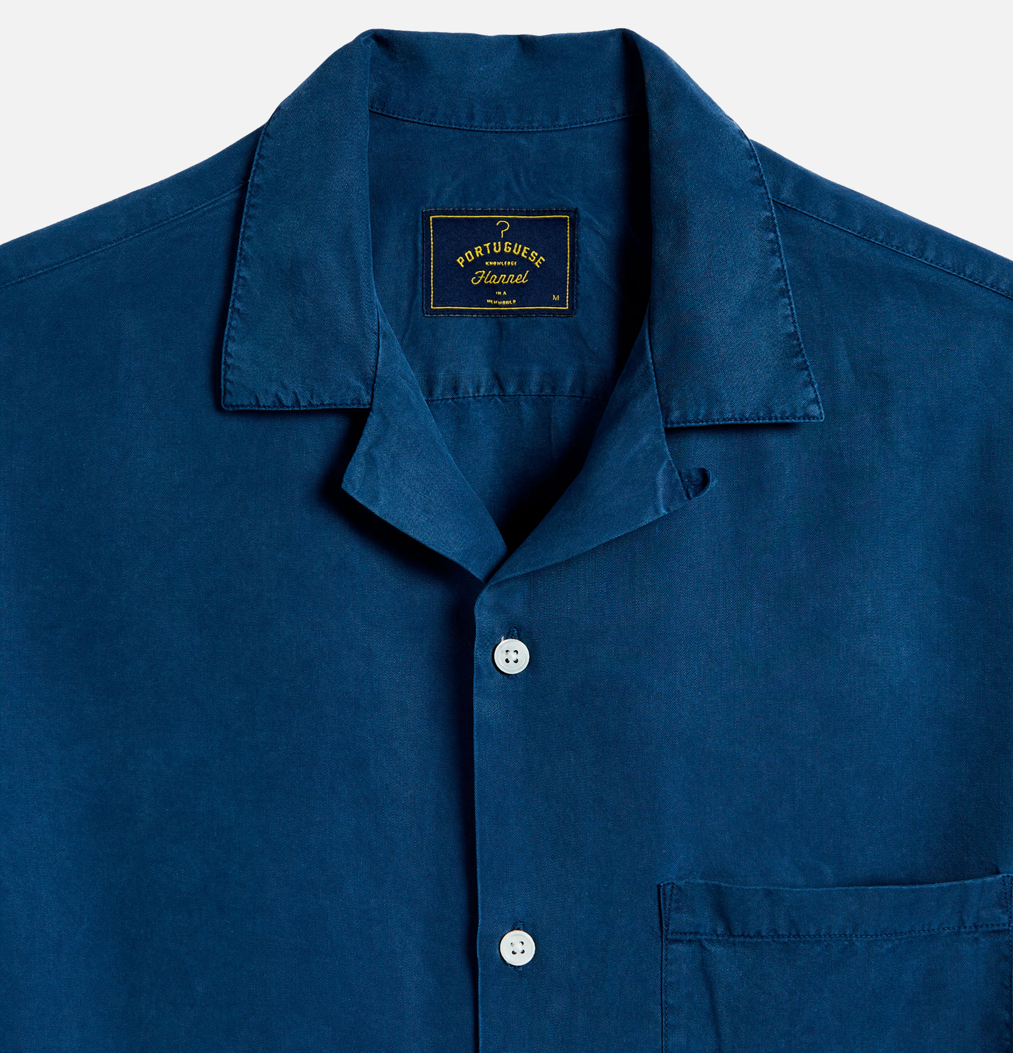 Portuguese Flannel Chemise Dogtown Bleu