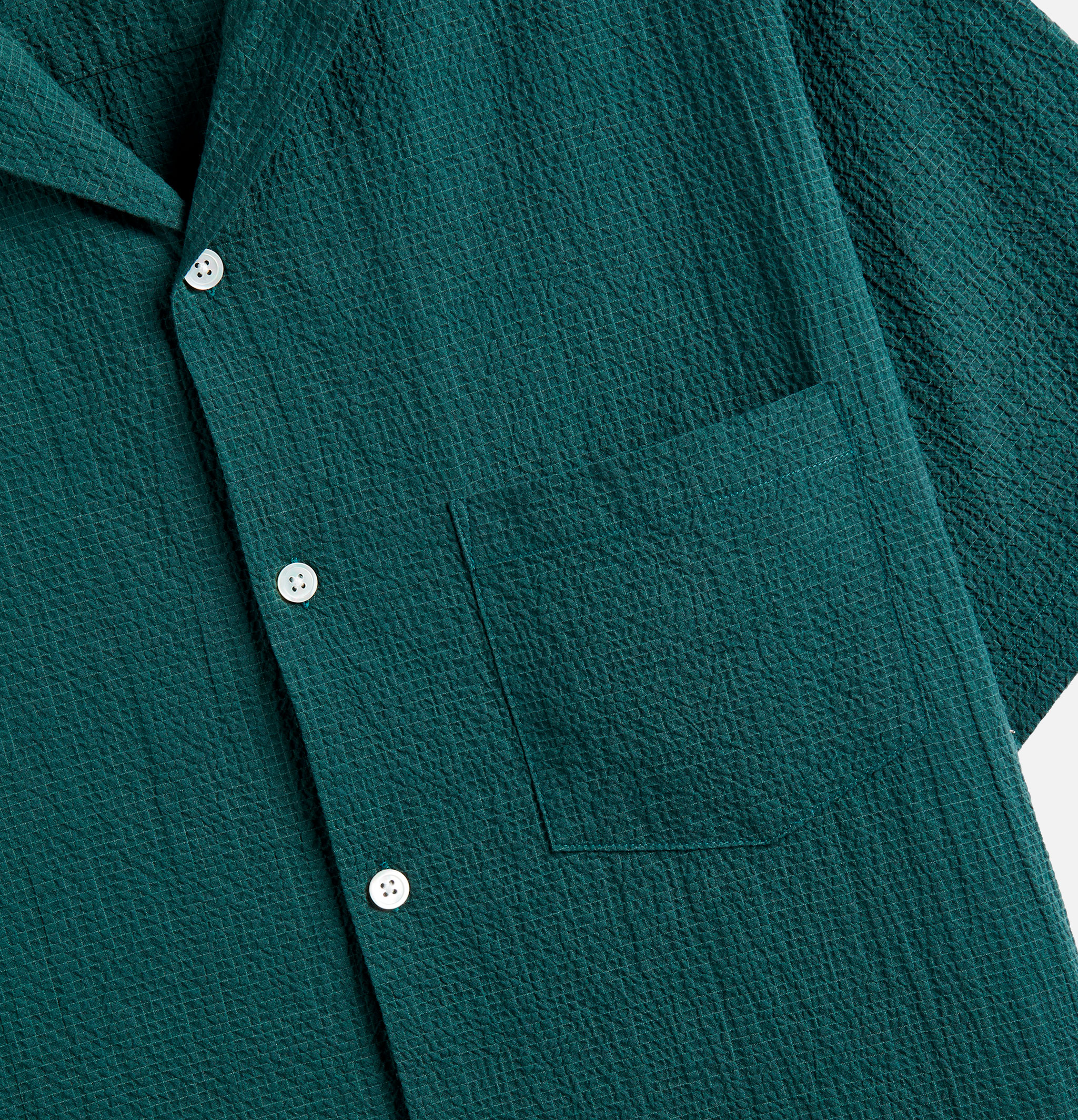 Portuguese Flannel Flame Green shirt