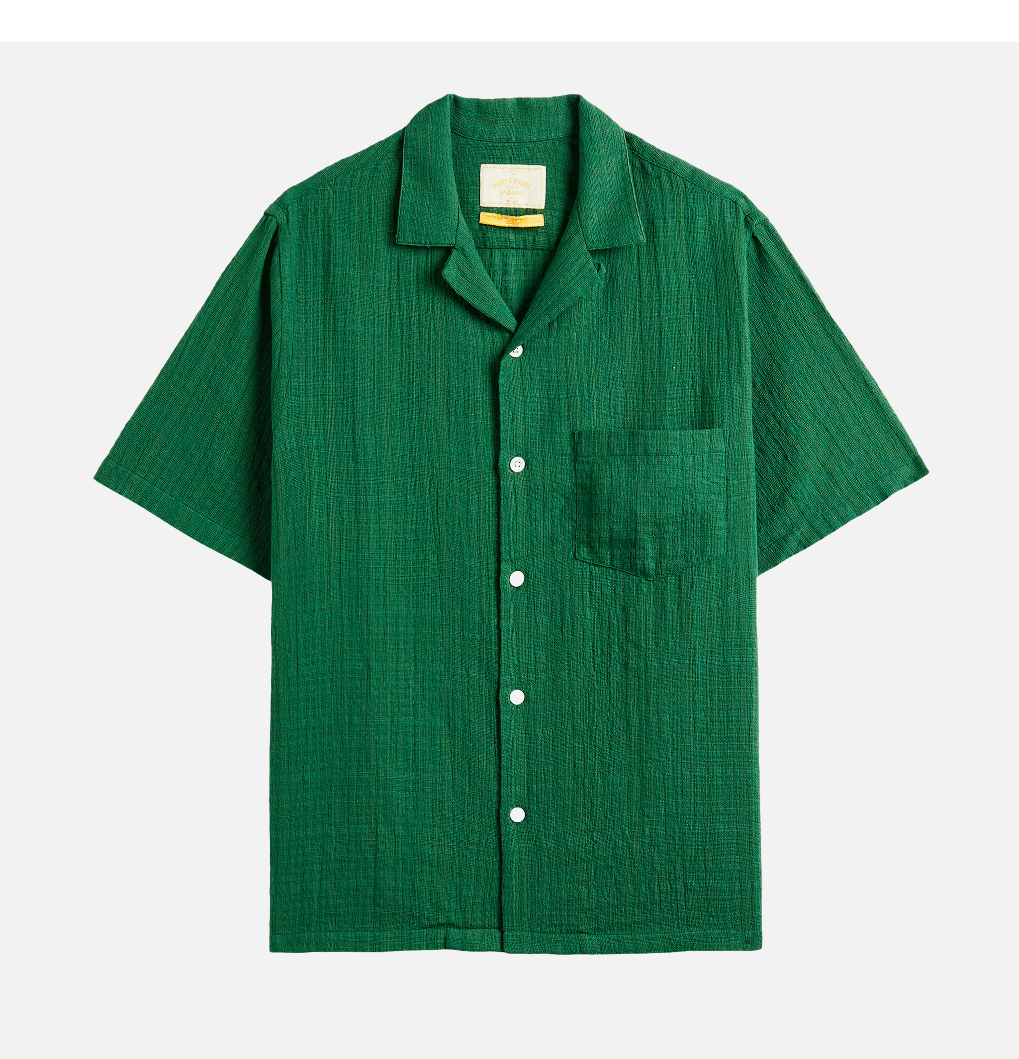 Portuguese Flannel Grain Green shirt