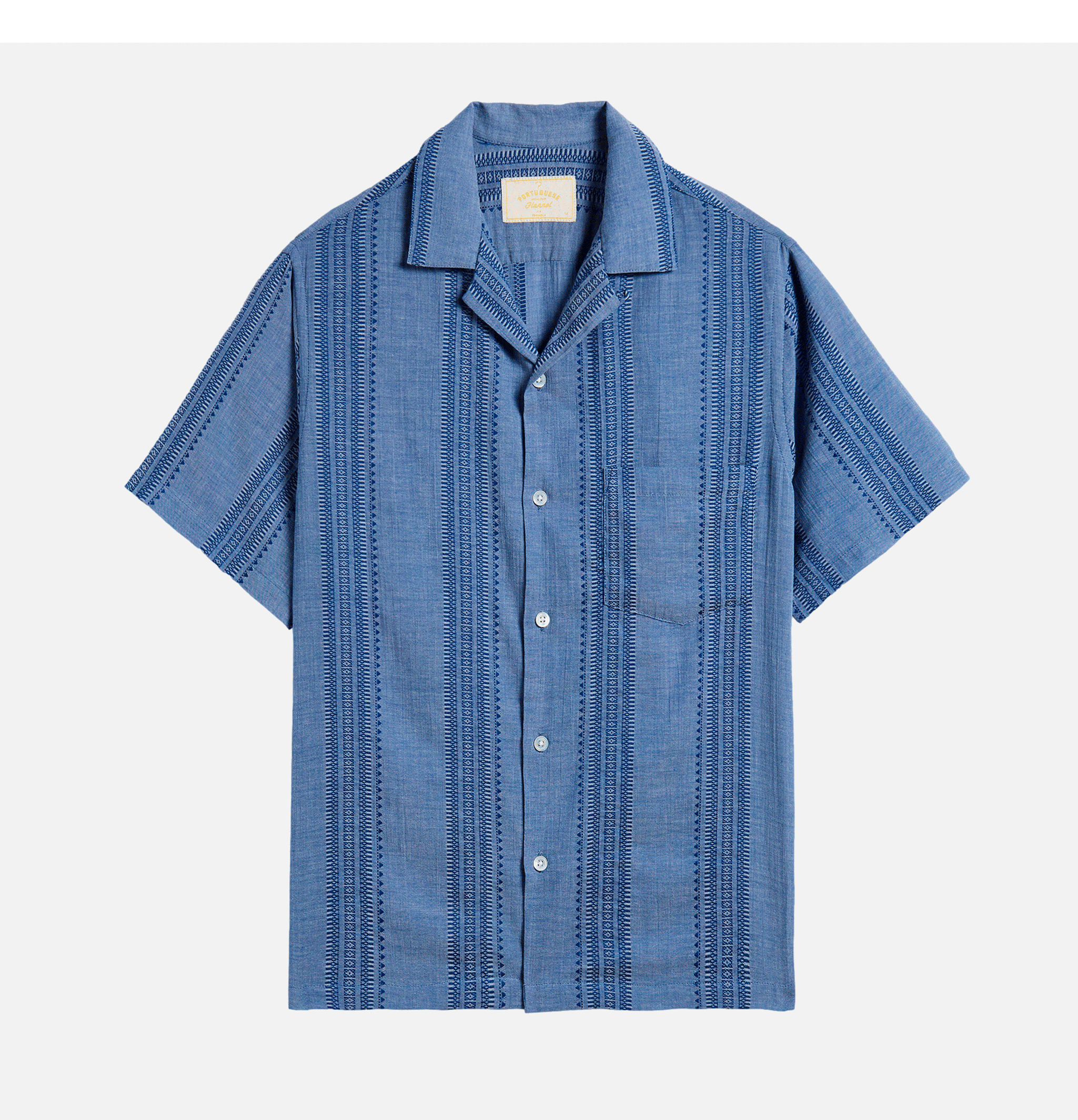 Portuguese Flannel Pacific Indigo Shirt