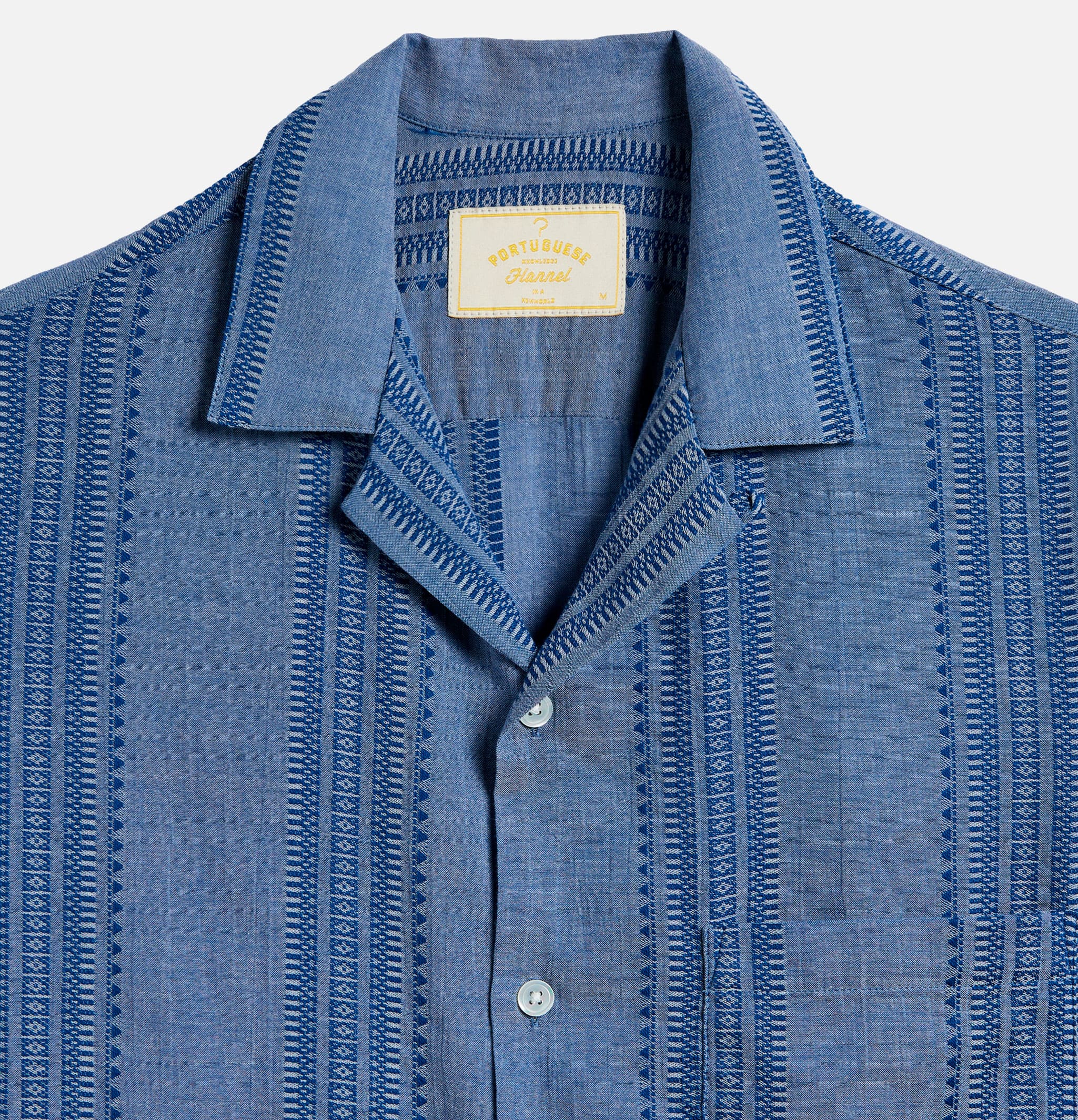 Portuguese Flannel Pacific Indigo Shirt