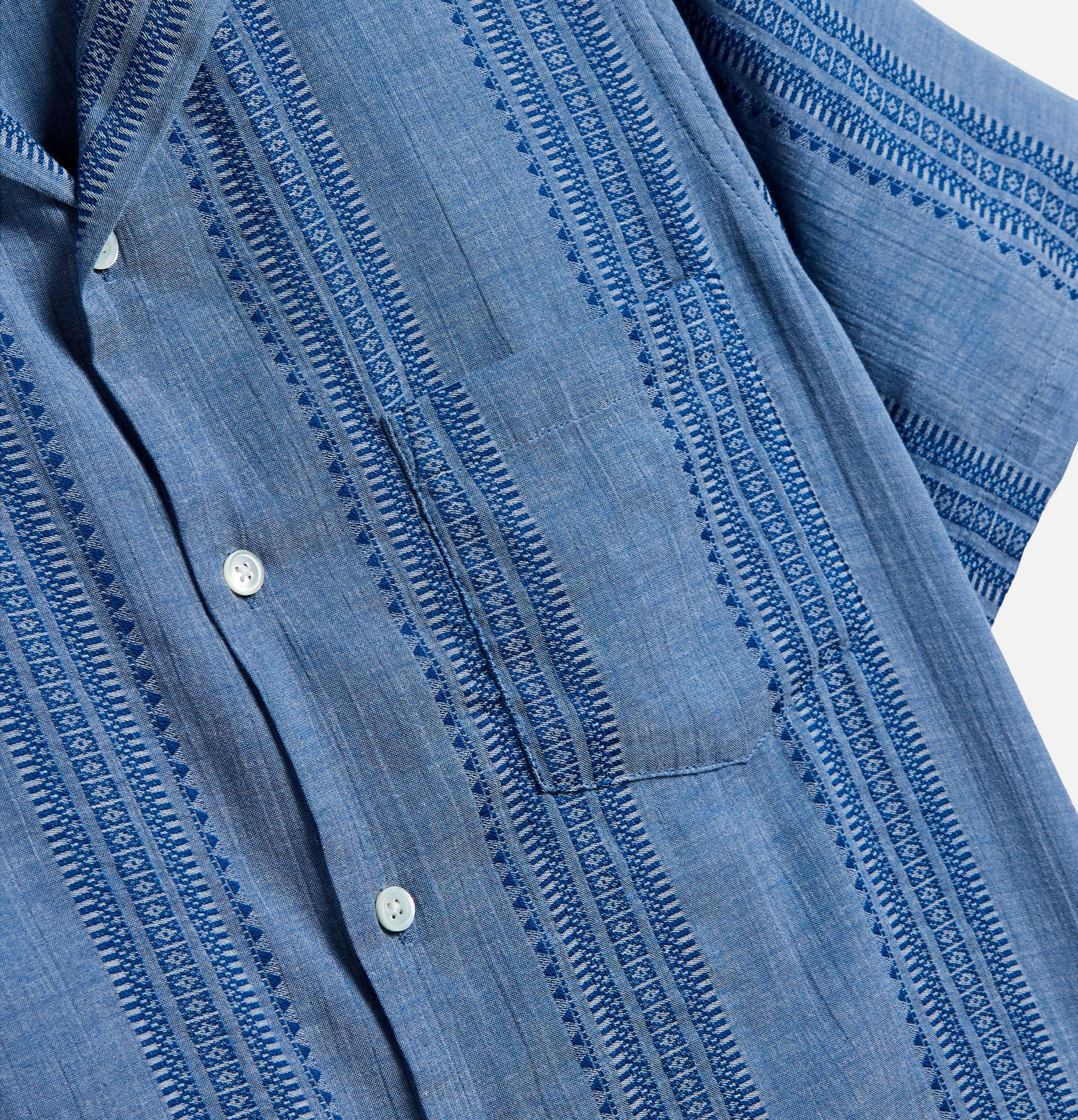 Portuguese Flannel Pacific Indigo Shirt