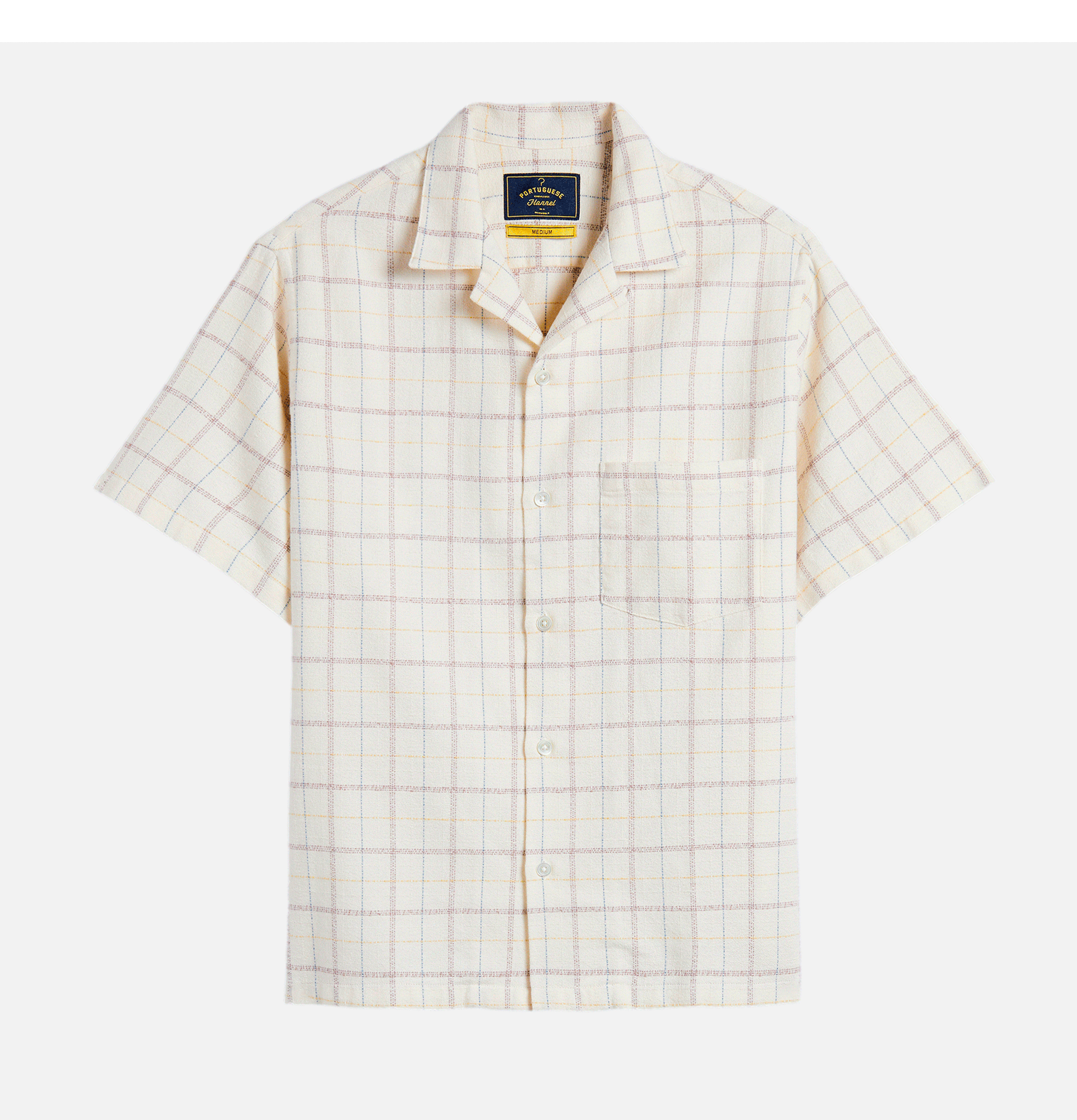 Portuguese Flannel Latu Ecru Shirt