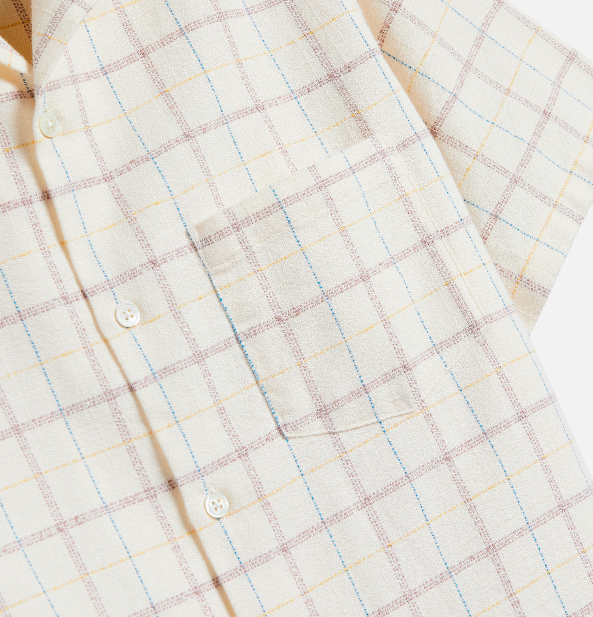 Portuguese Flannel Latu Ecru Shirt