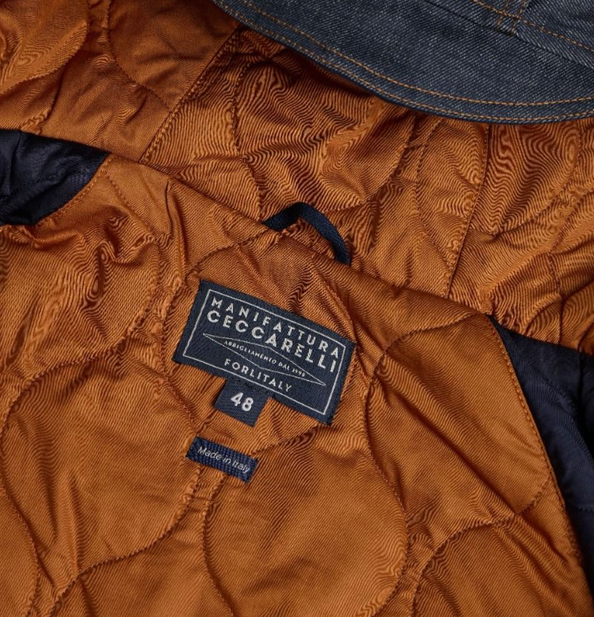 Manifattura Ceccarelli Fisherman Parka Denim