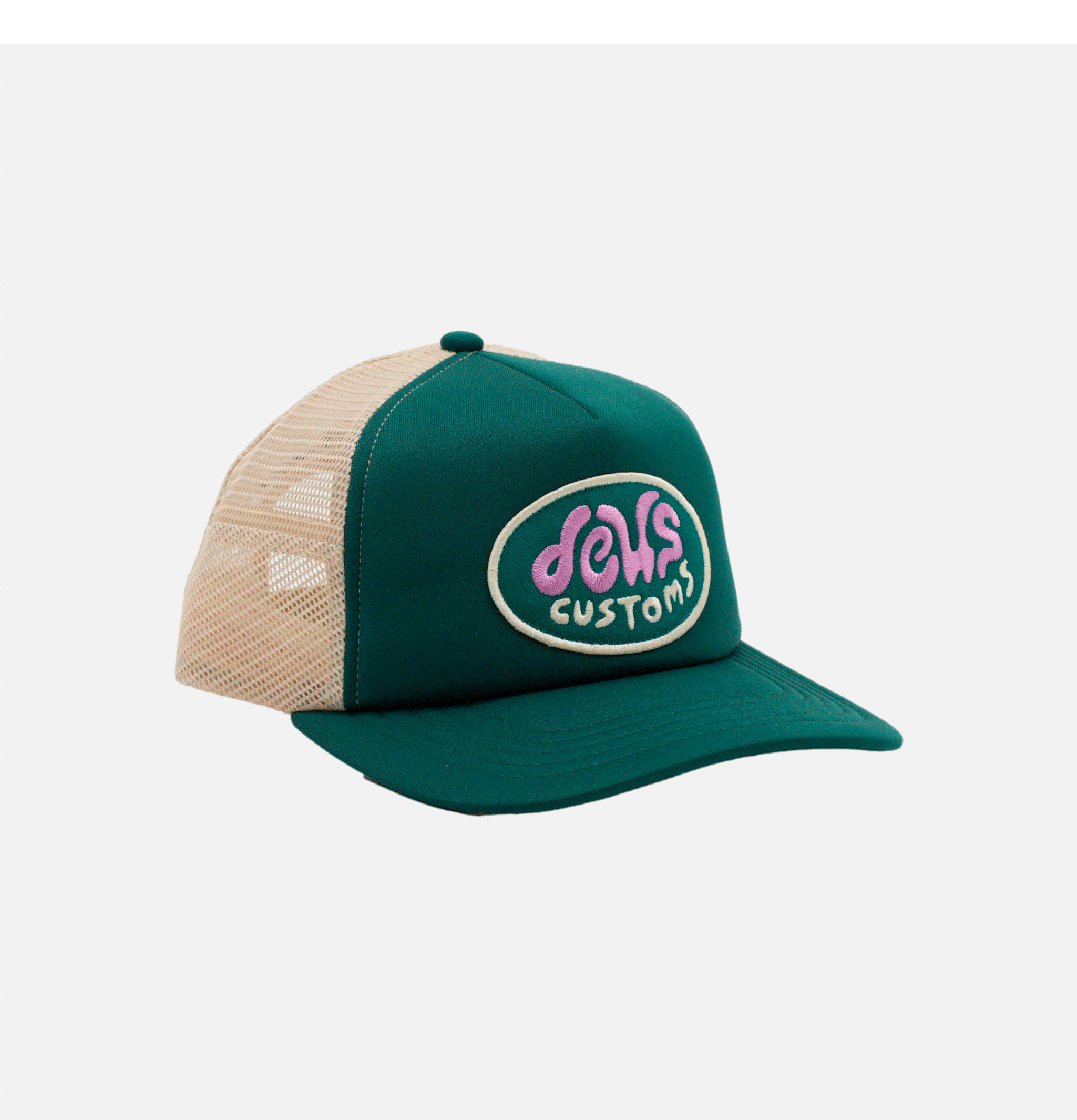 Deus Ex Machina Mazey Trucker Cap Bayberry