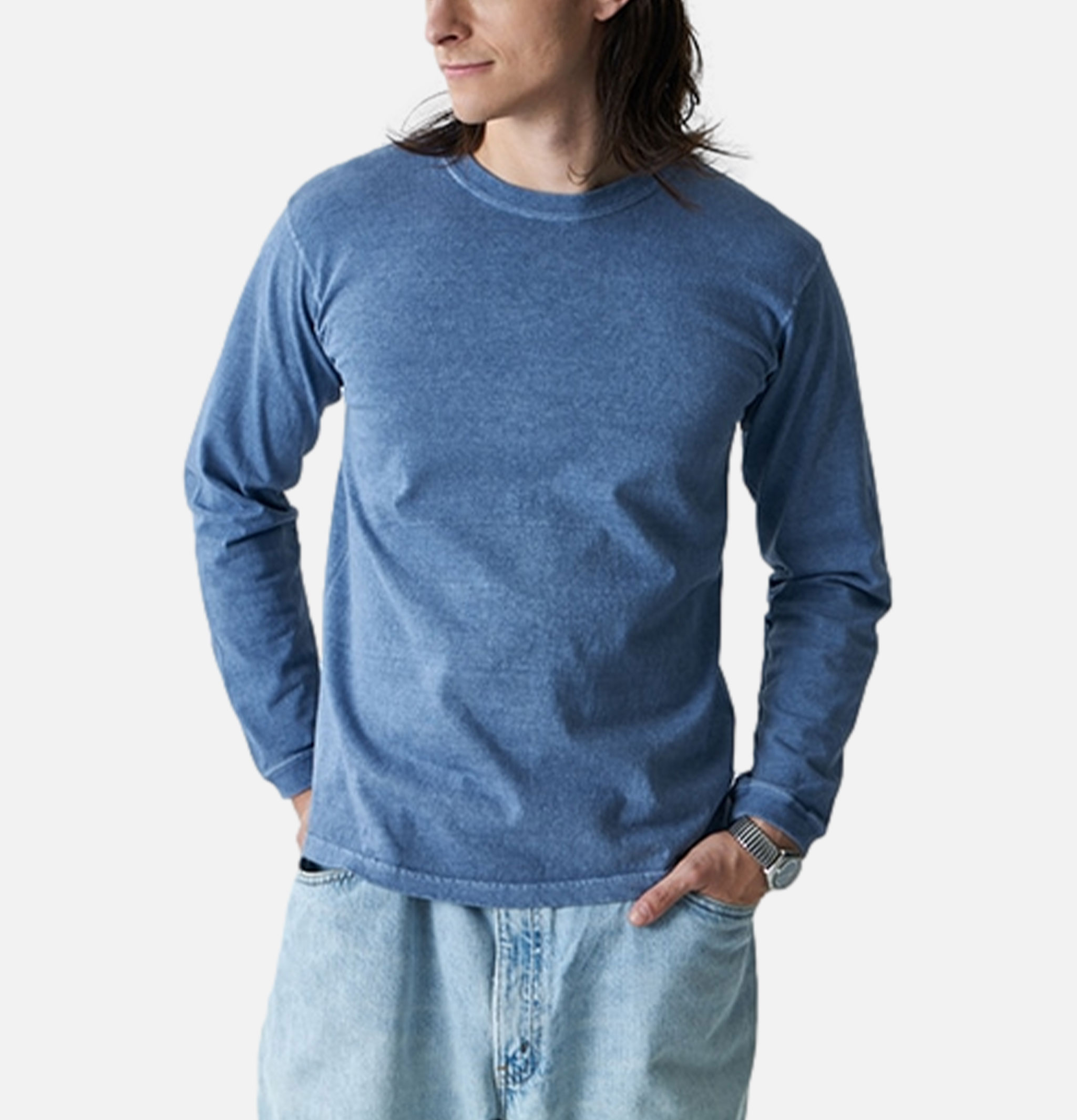 Good On Ls Crew Tee Ajisai