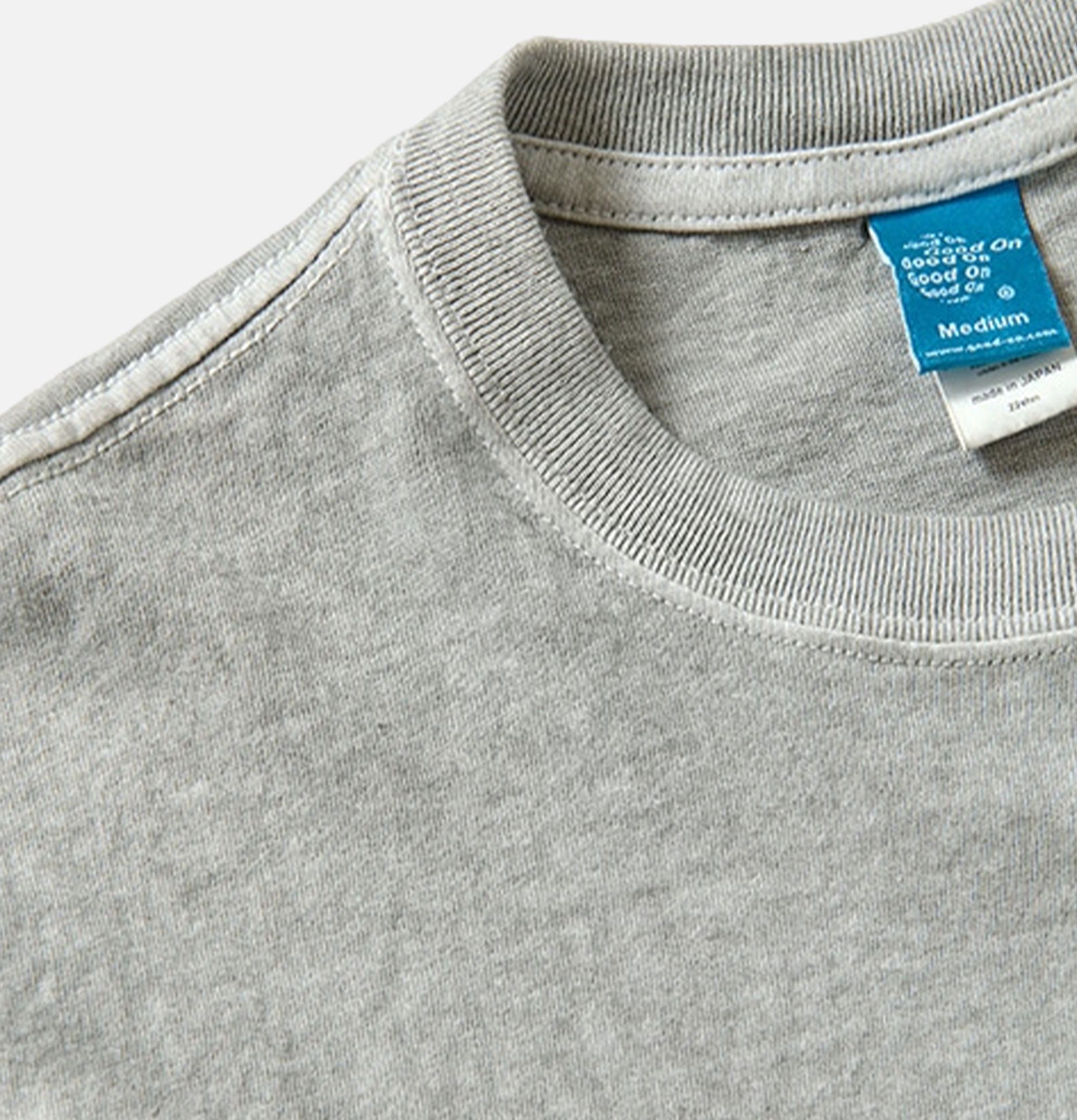 Good On Crew Tee Sakura Ash Grey