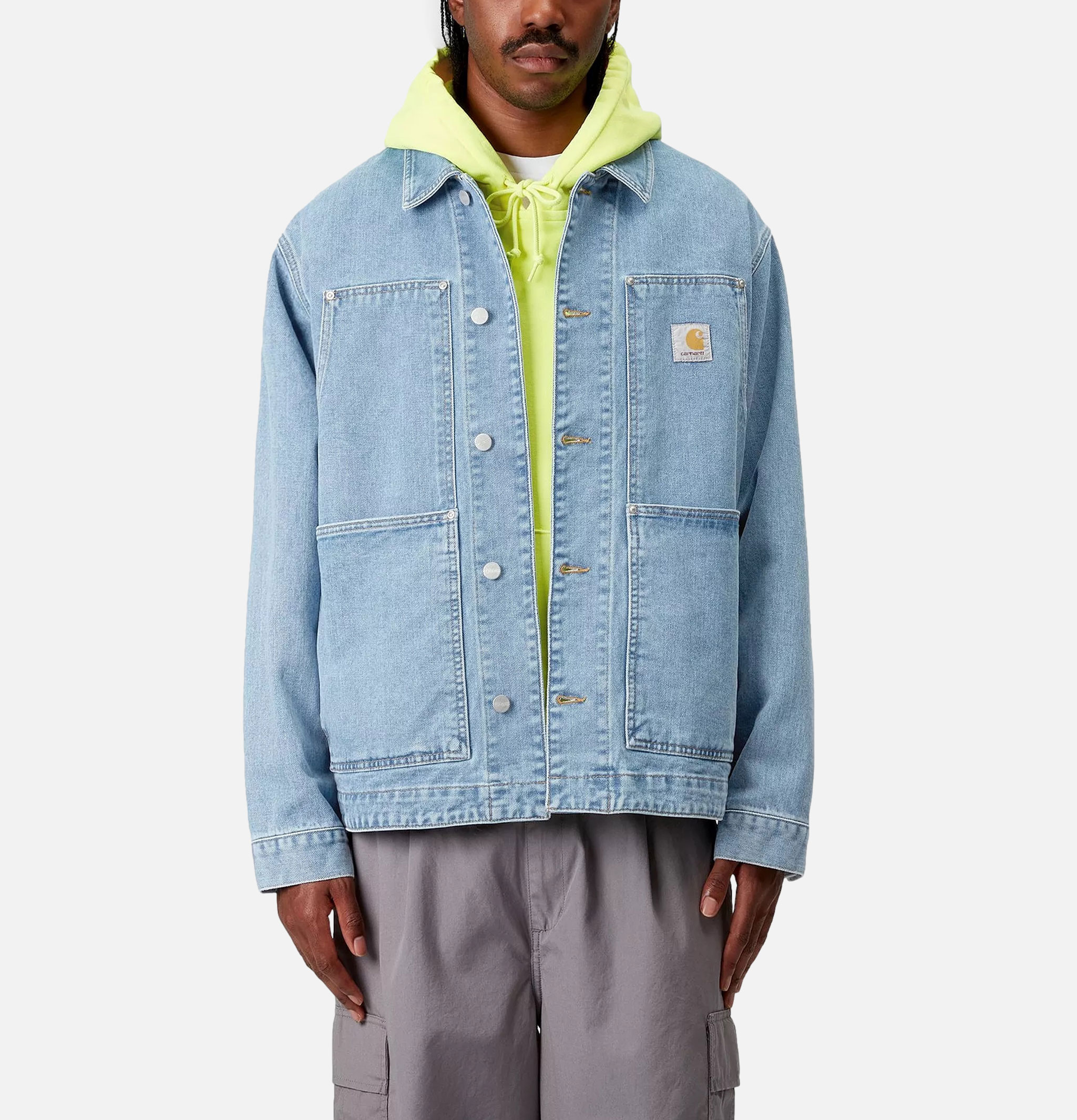 Carhartt WIP Og Doublefront Jacket Blue Stone Bleached