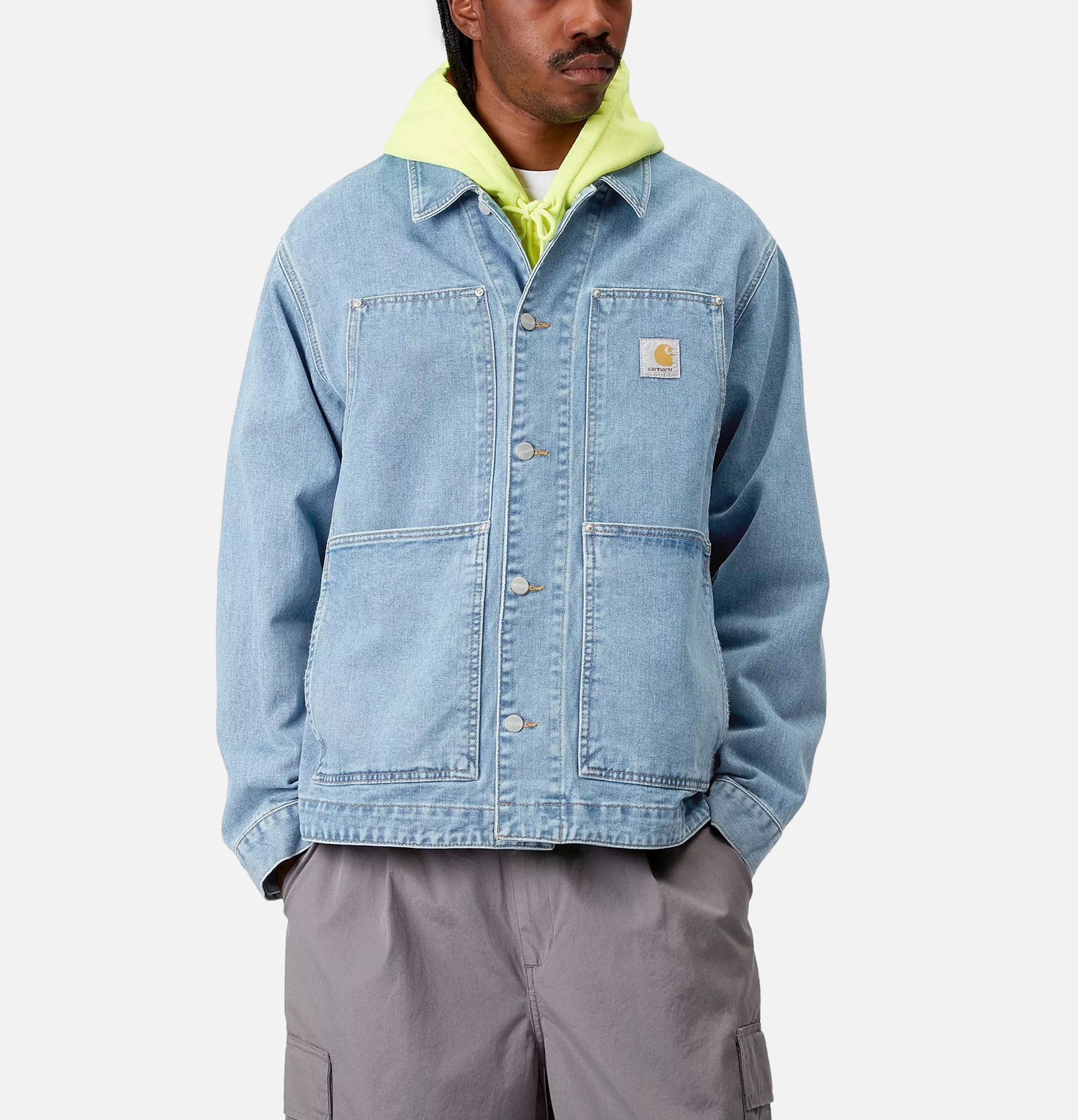Carhartt WIP Og Doublefront Jacket Blue Stone Bleached