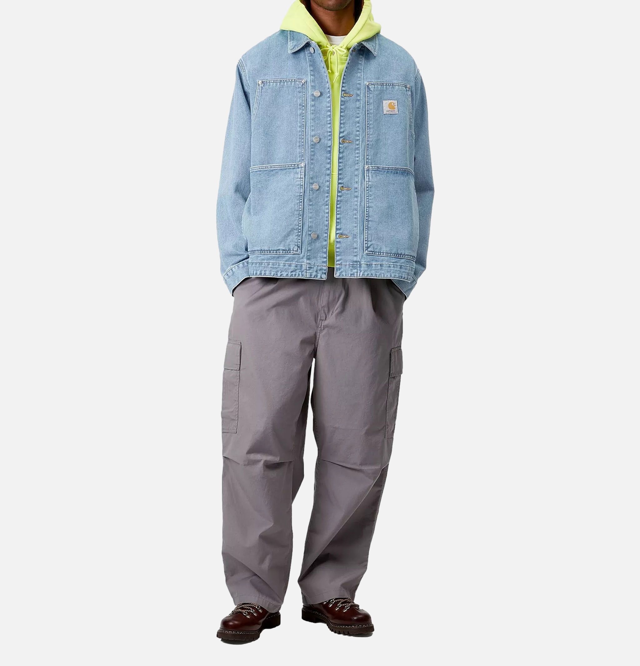 Carhartt WIP Og Doublefront Jacket Blue Stone Bleached